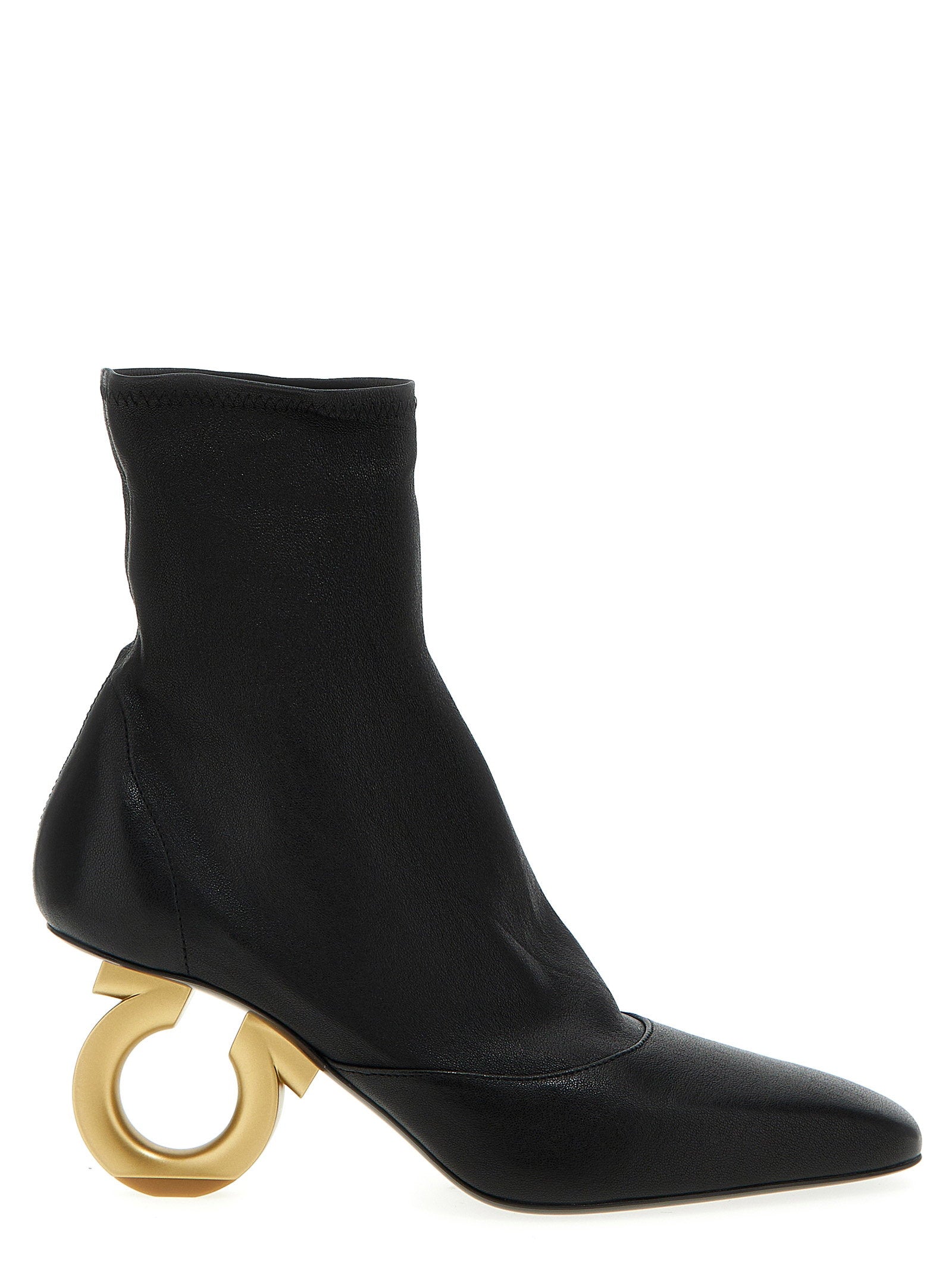 Ferragamo Adhar Ankle Boots – 100% kid leather