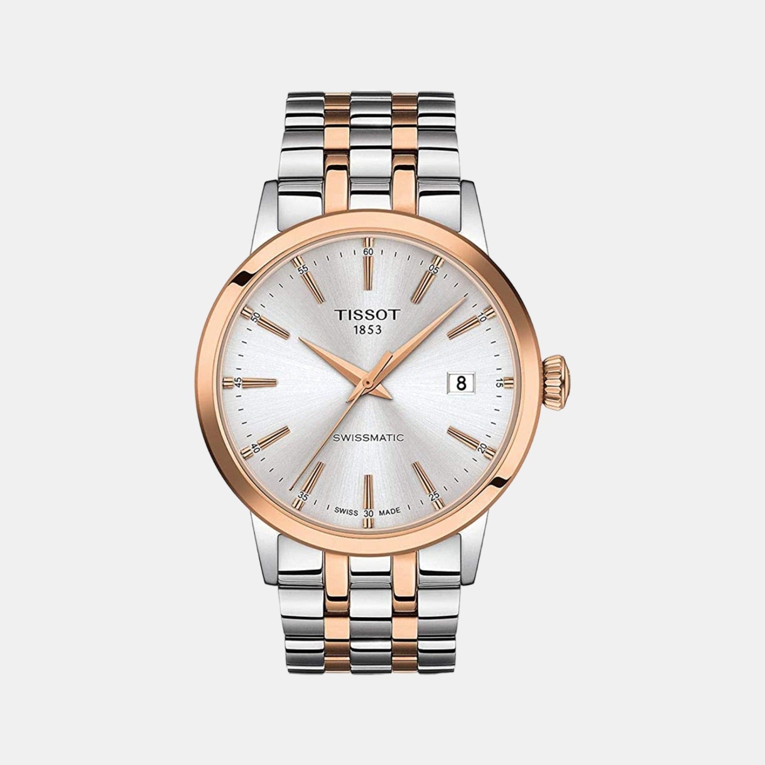 Tissot Classic Dream Men Automatic Silver Dial Analog Stainless Steel Watch T1294072203100