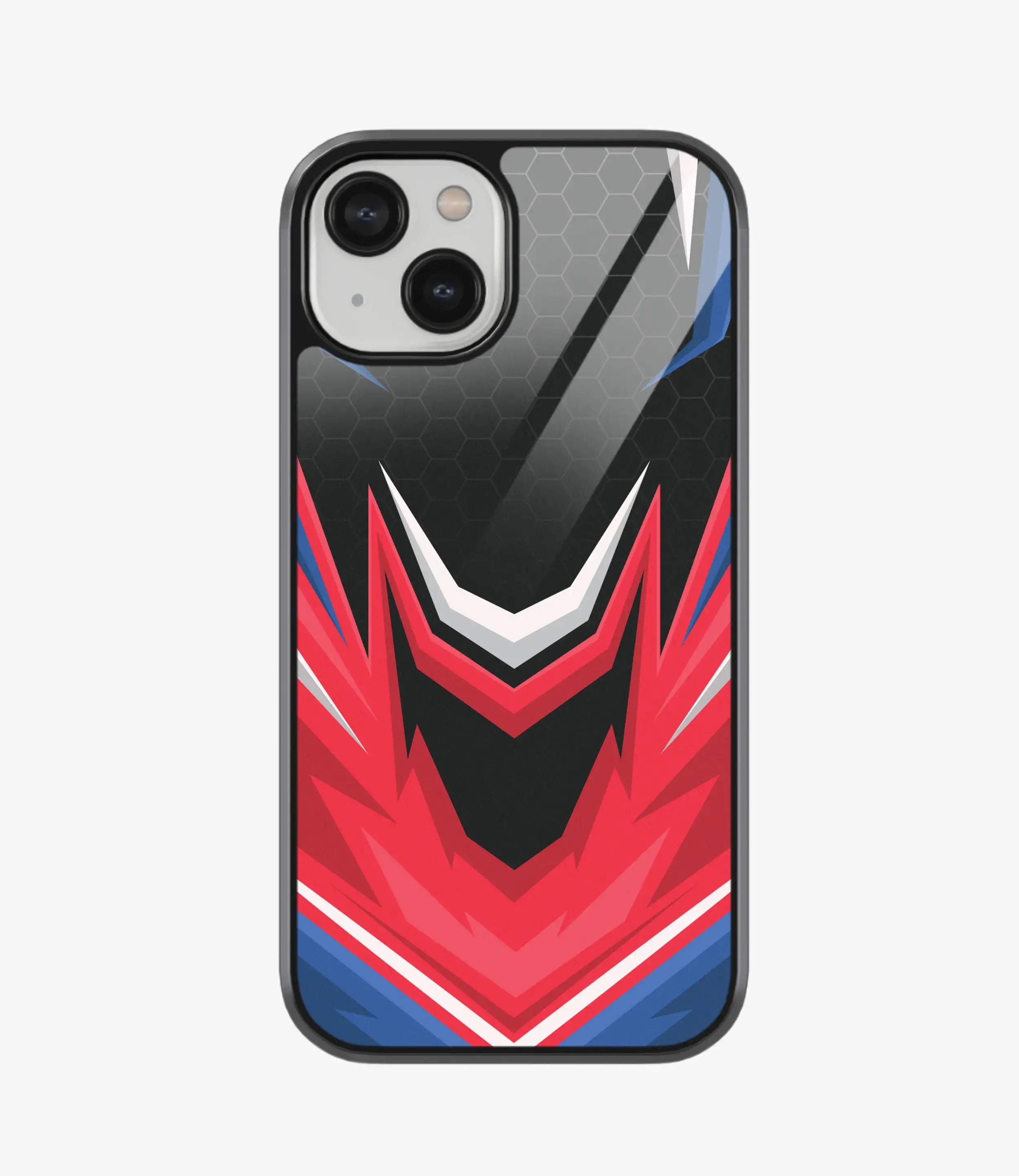 The Case Company Abstract Endurance Edge Pattern Glass Case