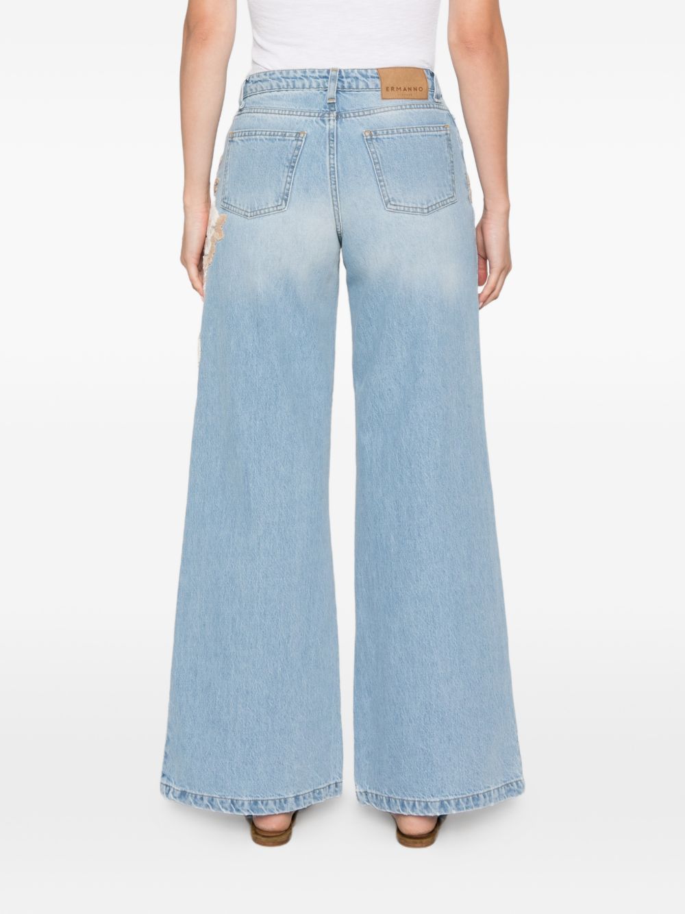 ERMANNO FIRENZE Jeans LIGHT BLUE – Cotton 100% - view 2