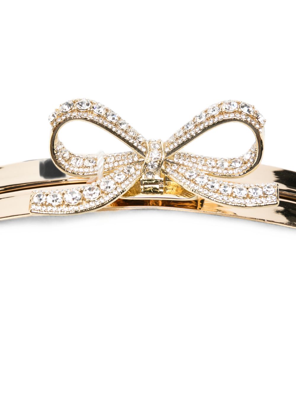 Self-Portrait Bow Satin Oval Clutch – Polyester 100 % - view 2
