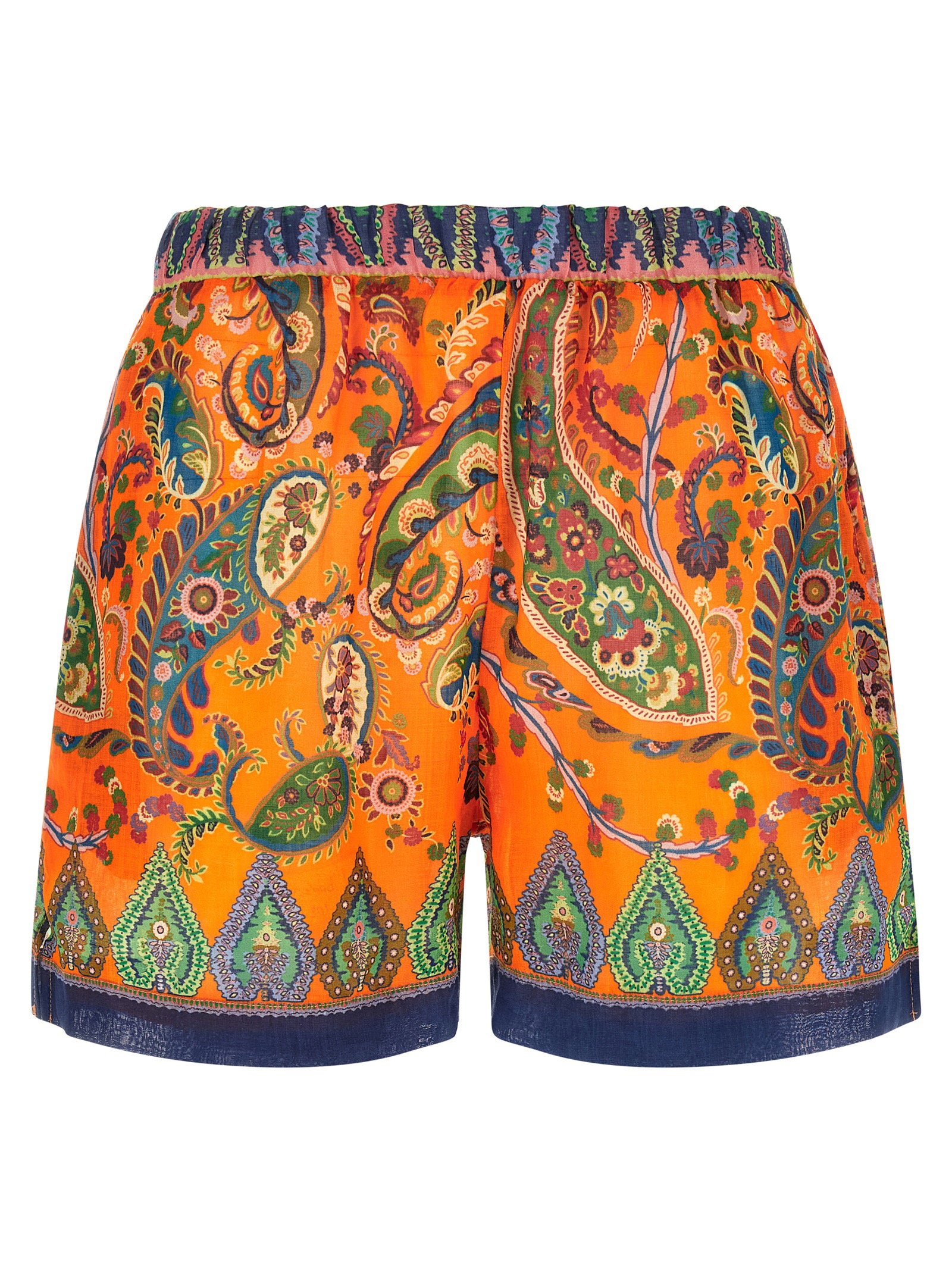 Etro Ramie Shorts – 100% ramie