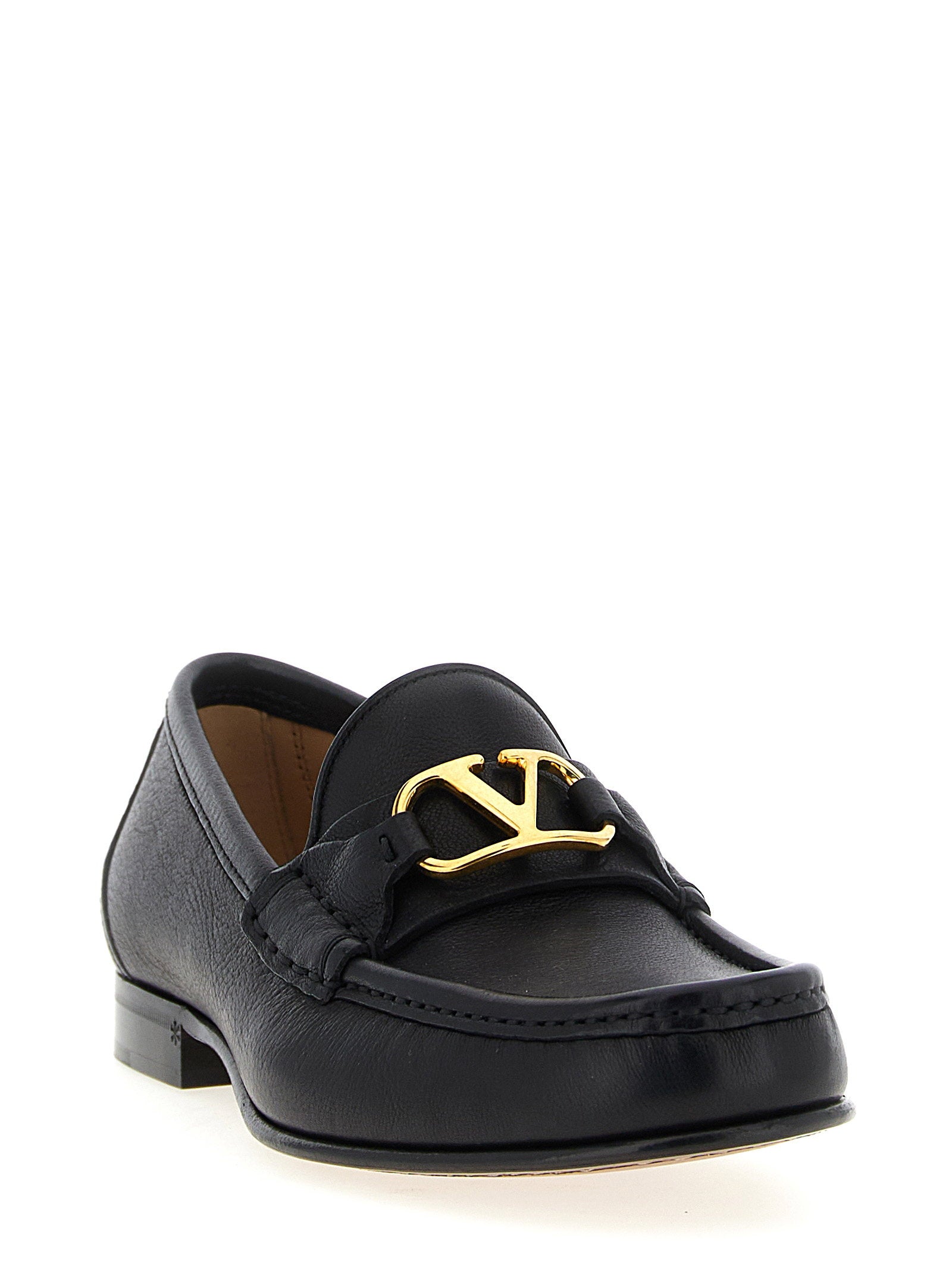 Valentino Garavani Vlogo Signature Loafers – 100% buffalo leather - view 2