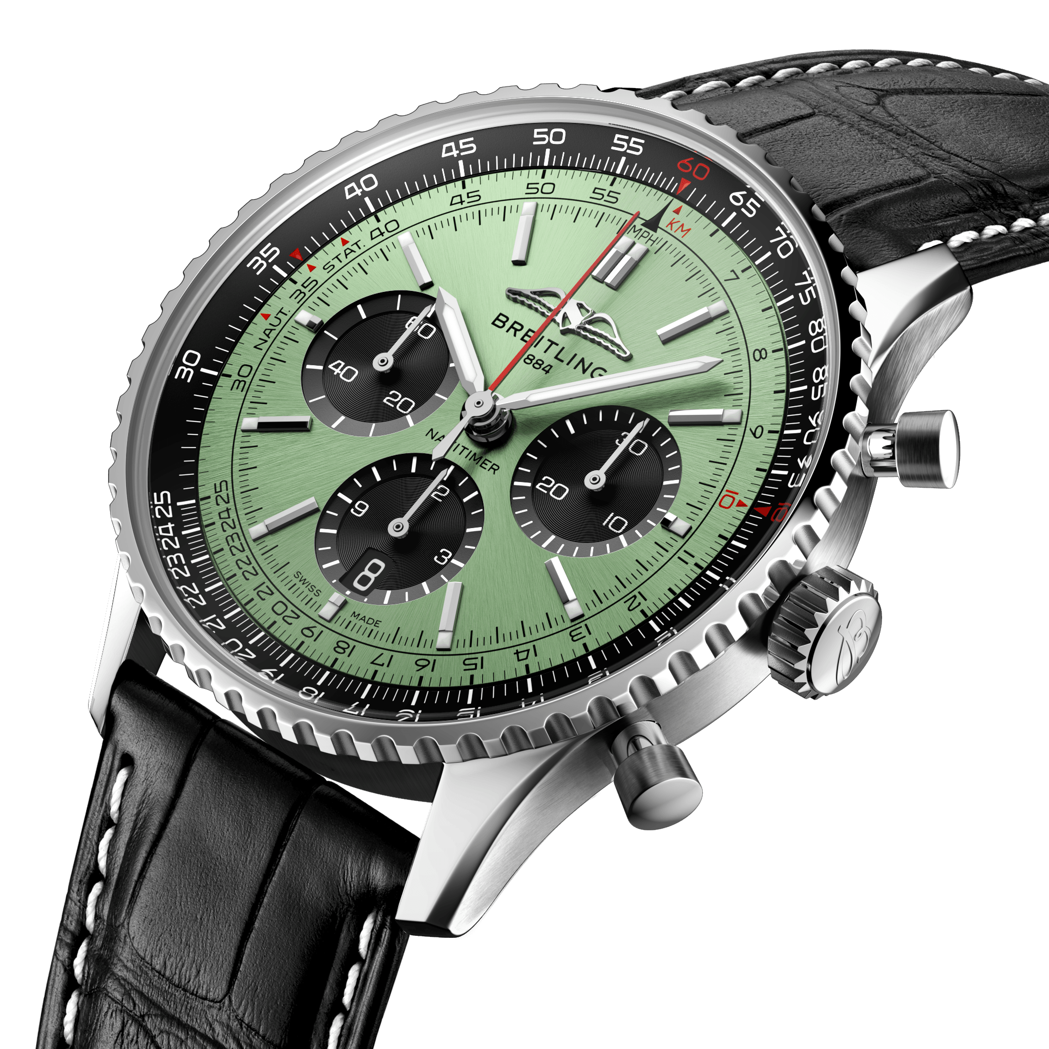 Breitling Navitimer B01 Green Dial Men 43mm