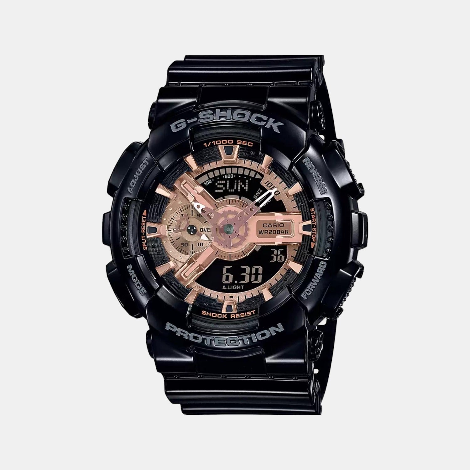 Casio G-Shock Men Quartz Black Dial Analog-Digital Resin Watch G937