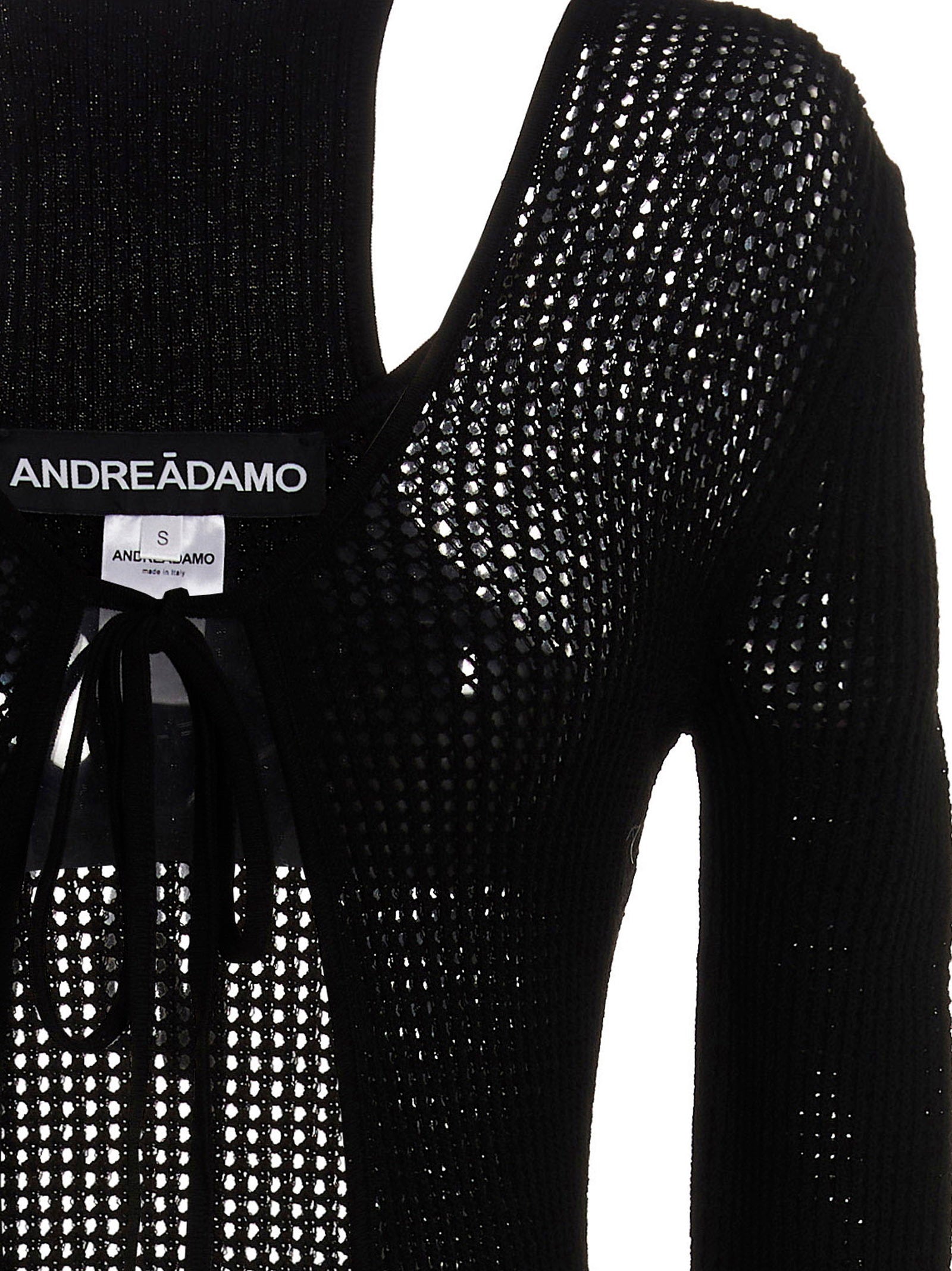 AndreĀdamo Openwork Long Cardigan - view 3