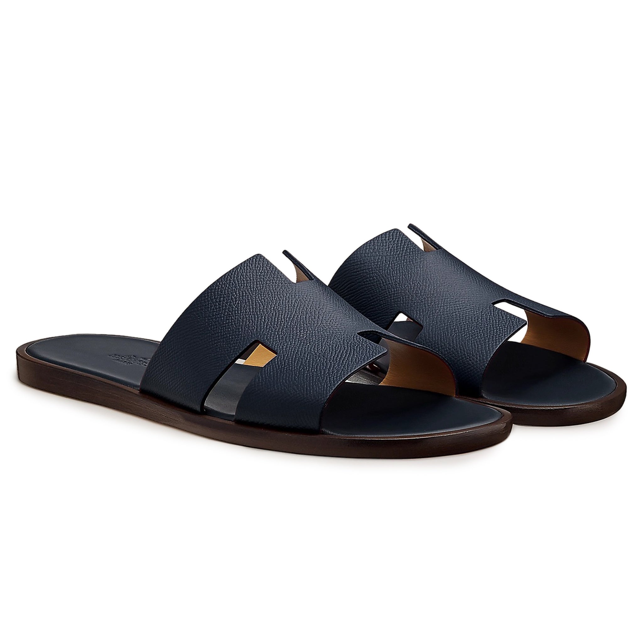 Hermès Paris Izmir Marine Sandal – Blue - view 2
