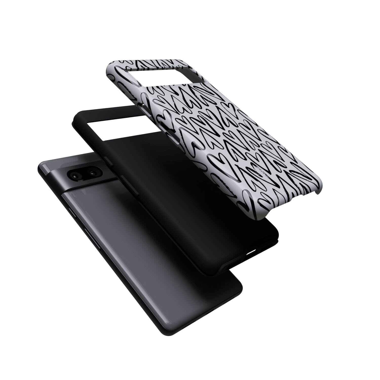 Casetry Heart Throb | Endless Hearts Google Pixel Case - view 9