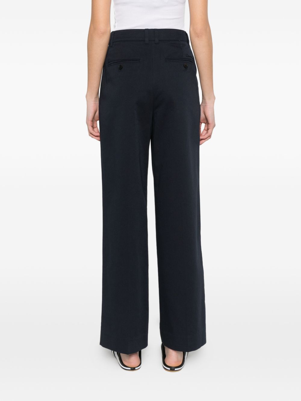 Dunst Cotton blend chino trousers - view 2