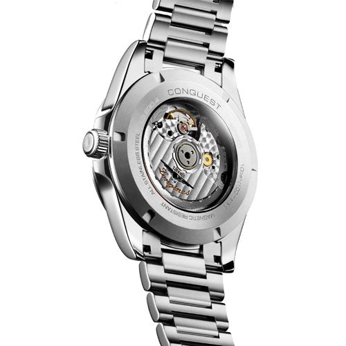 Longines Conquest Sunray silver Dial Men 41mm - view 2