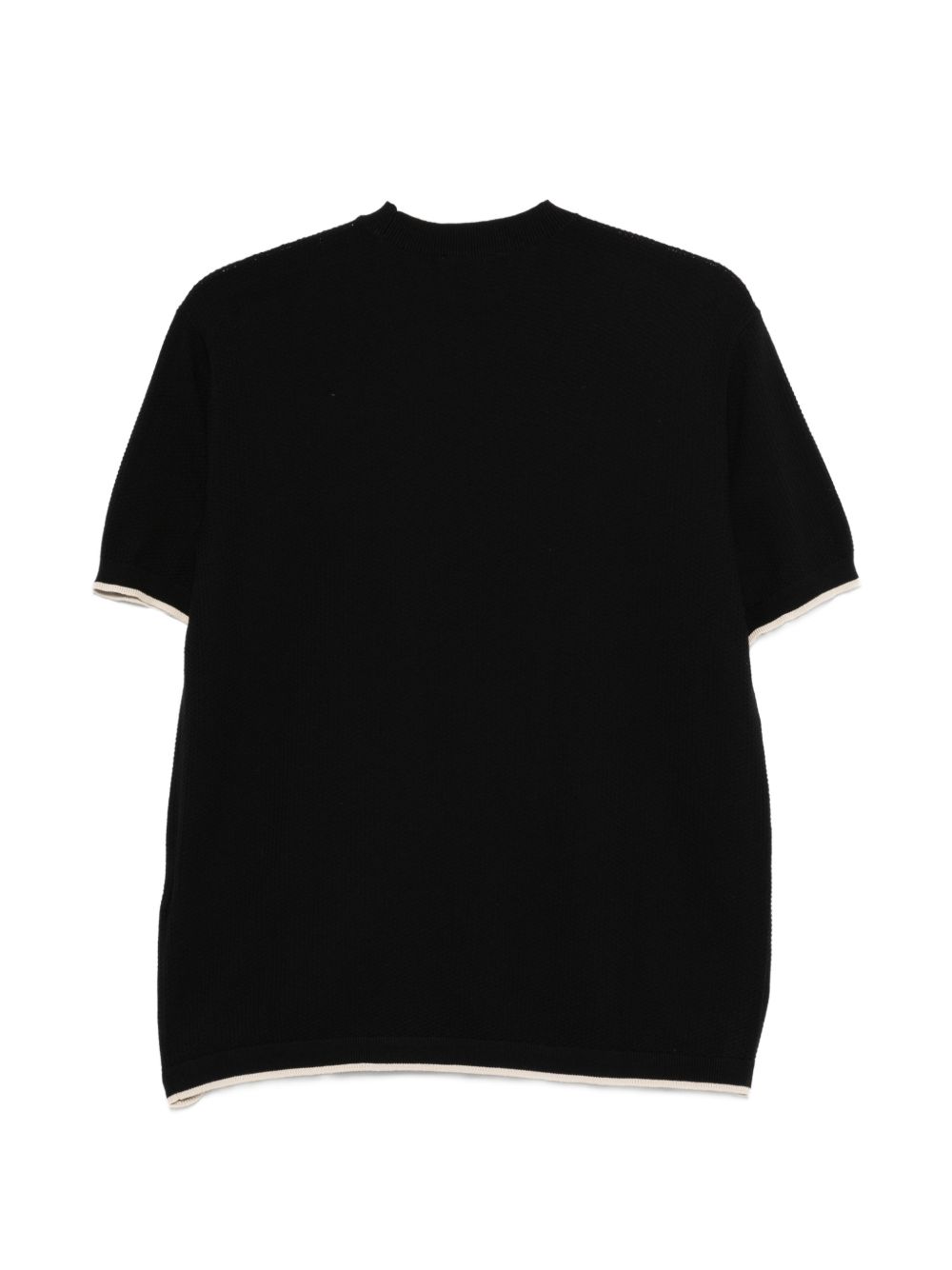 Emporio Armani Cotton knitted t-shirt – 100% Cotton - view 3
