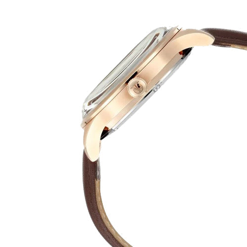 Titan Automatic Blue Dial Brown Leather Strap Watch for Men 43mm NS90111WL01 - view 2