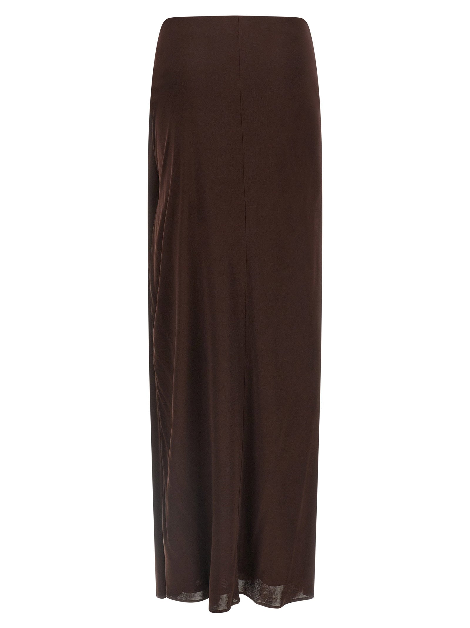 Elisabetta Franchi Shiny Viscose Skirt – 100% viscose - view 2