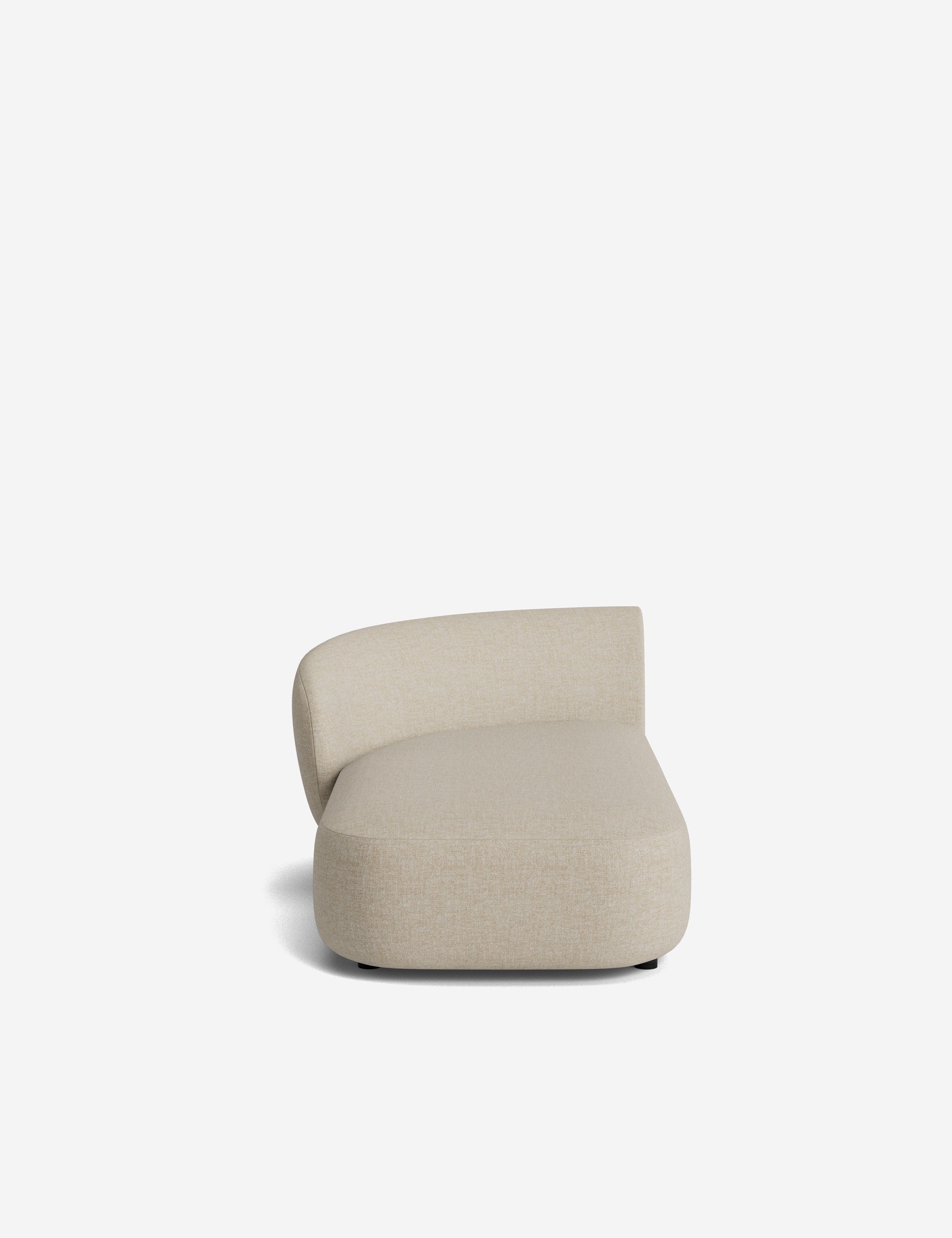 Lulu and Georgia Claret Modular Left Chaise - view 174