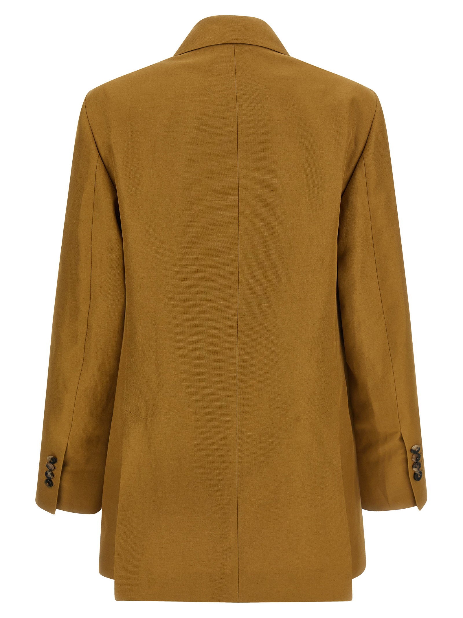 Alberto Biani Linen Viscose Blazer – 66% viscose, 34% linen - view 2