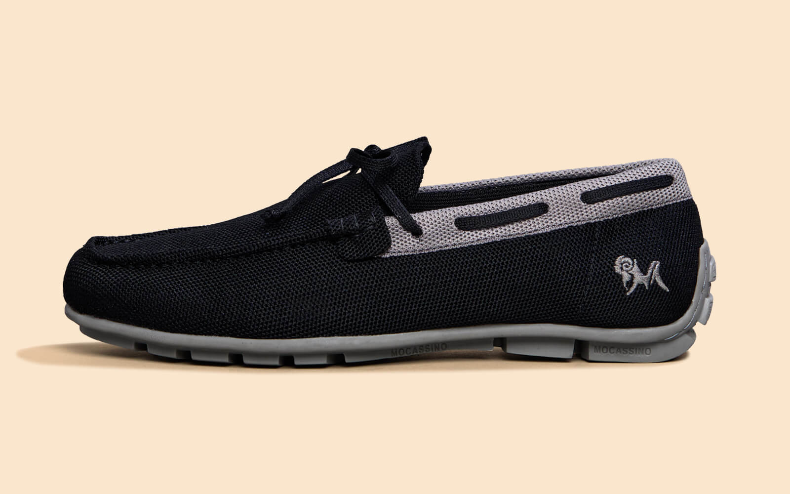 Neeman's ReLive Knit Boat Loafers : Black - view 4