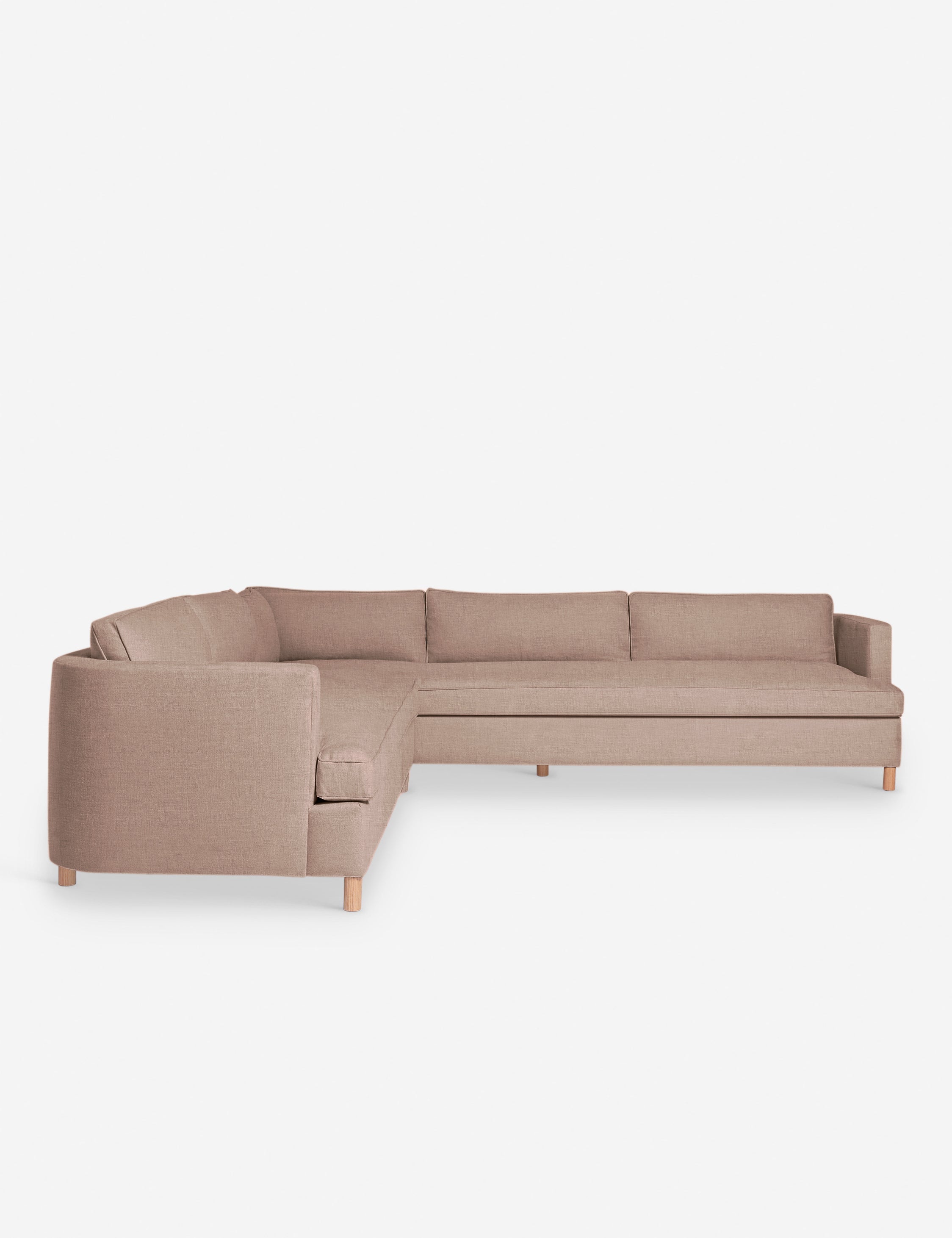 Lulu and Georgia Belmont Corner Sectional Sofa by Ginny Macdonald - view 68