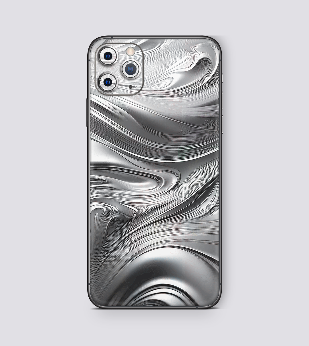 Apple iPhone 11 Pro Max Silver Swirl