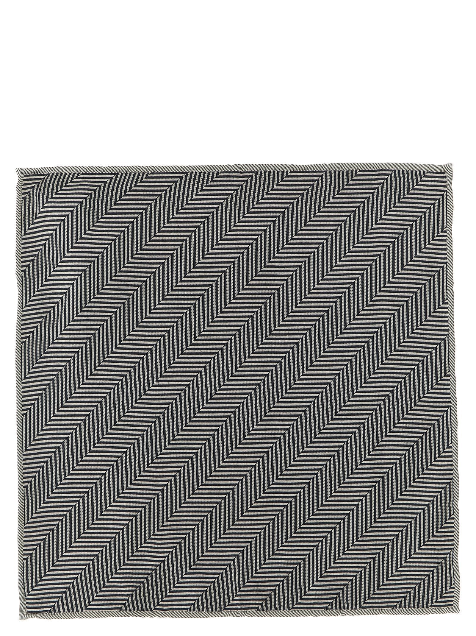 Brunello Cucinelli Chevron Pocket Clutch – 100% silk