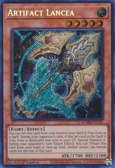 Yu-Gi-Oh! Artifact Lancea - BLMM-EN125 - Secret Rare - 1st Edition