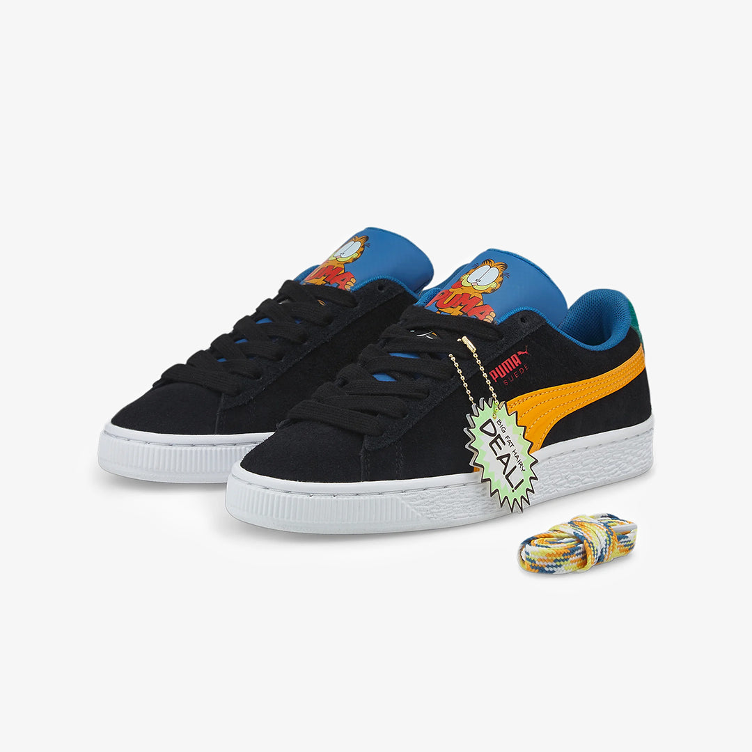 Puma | GARFIELD SUEDE YOUTH { BLACK