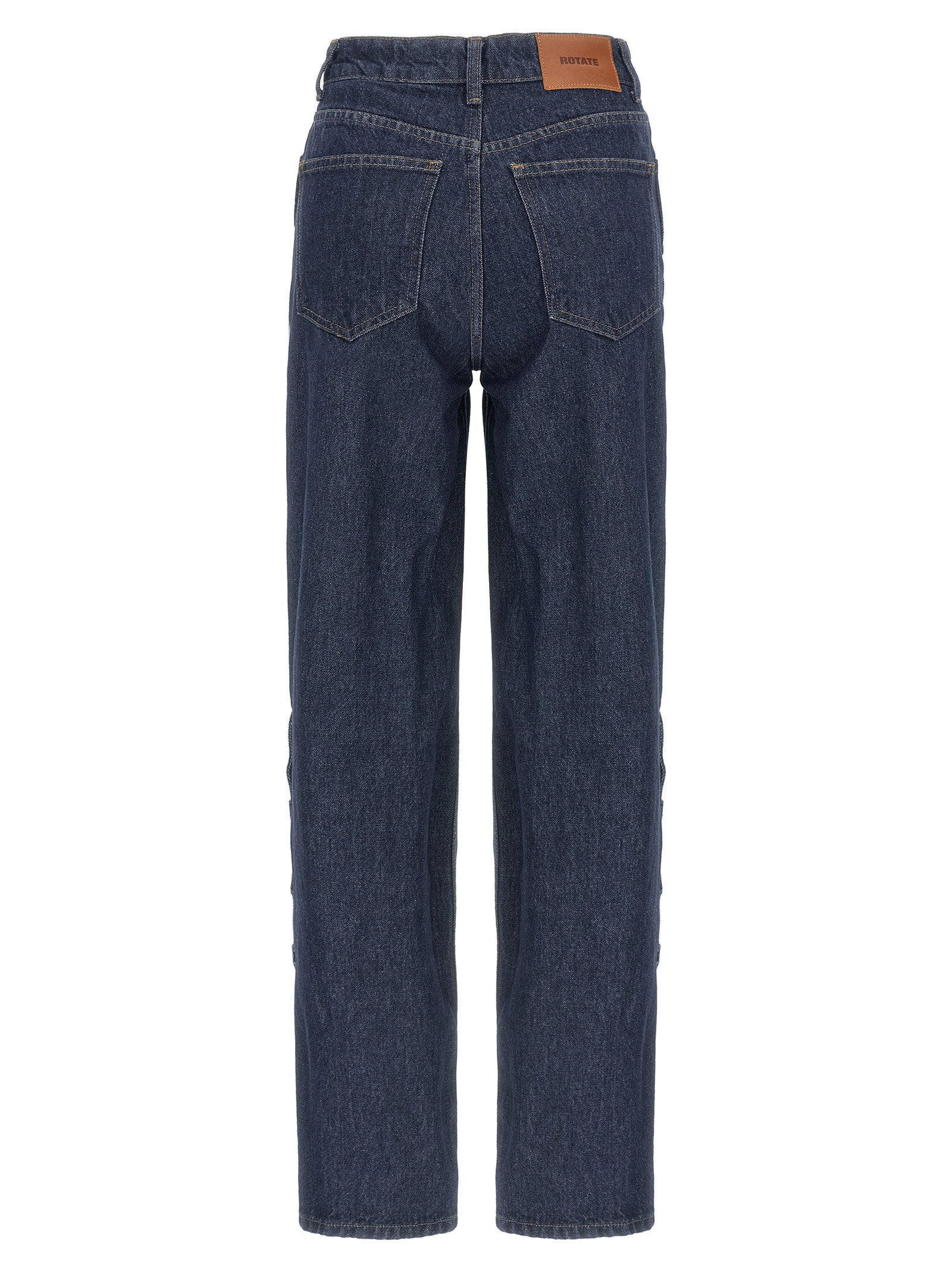 Rotate Birger Christensen Denim Buttoned Jeans - view 2