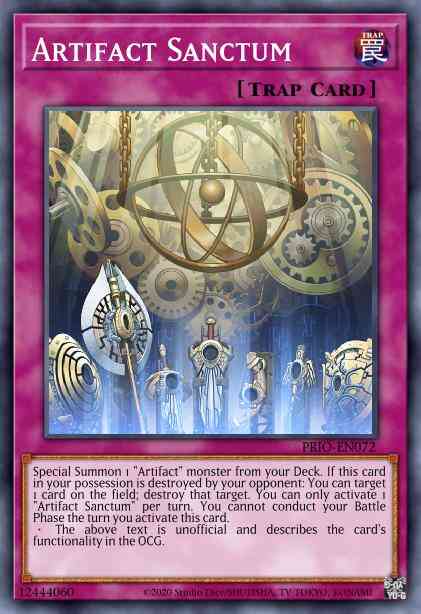 Yu-Gi-Oh! Artifact Sanctum - MP15-EN041 - Ultra Rare - 1st Edition