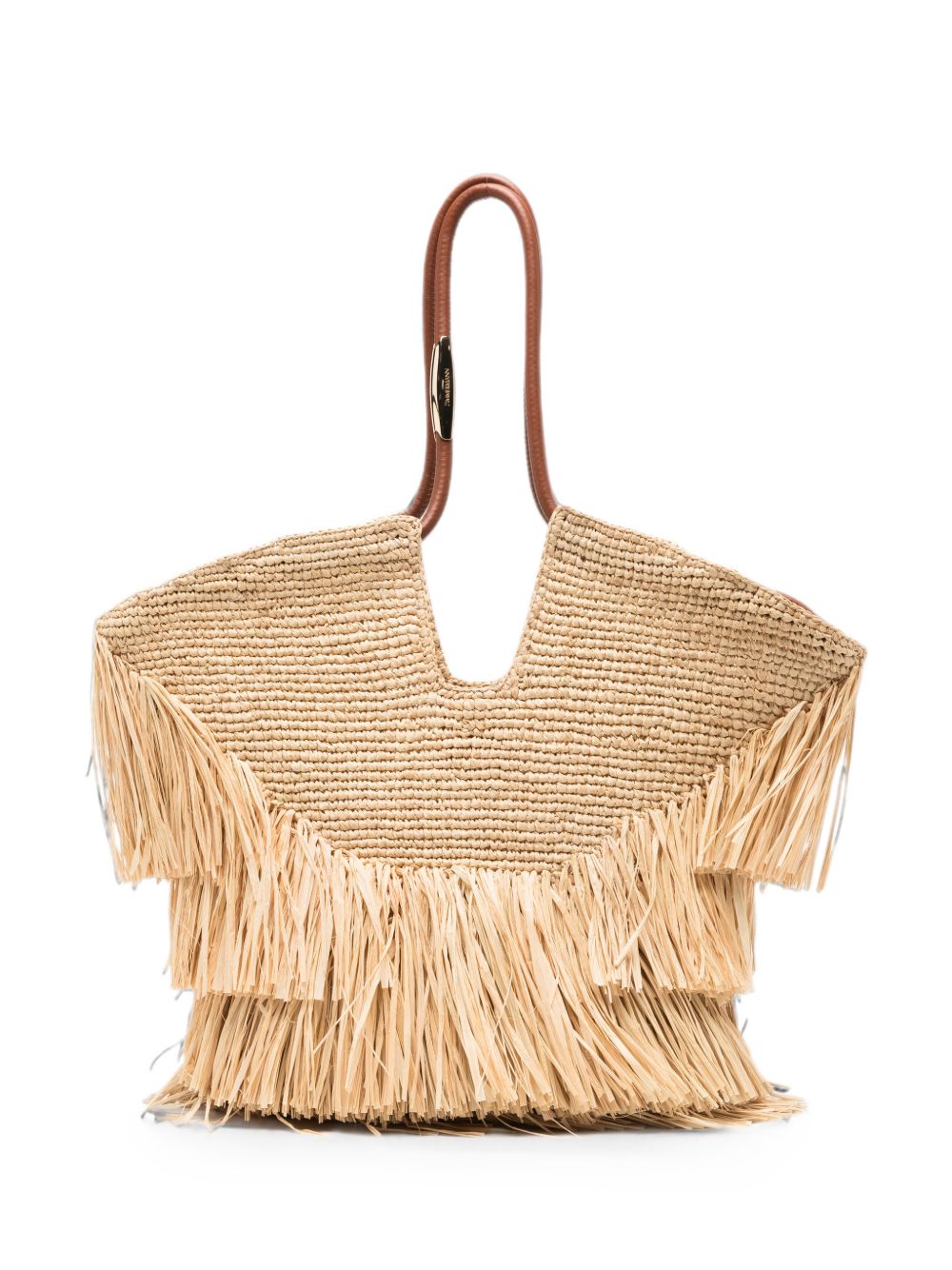 Zimmermann Woven Fringe Tote – 100% Raffia