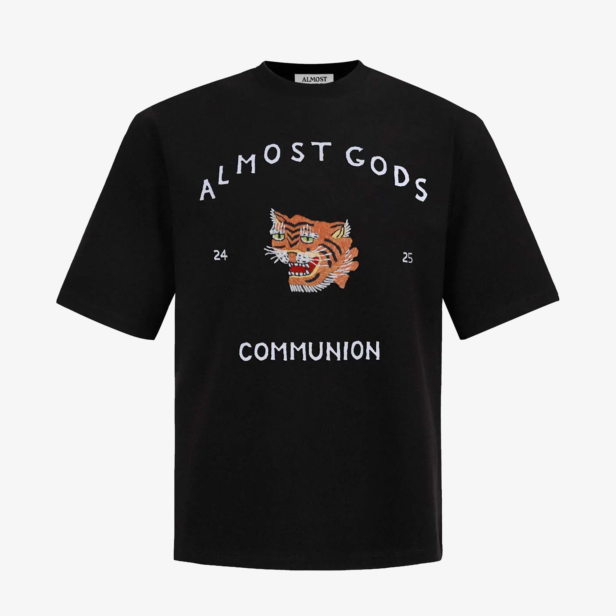 Almost Gods | Saigonhand Embroidered Tee { Black - view 2