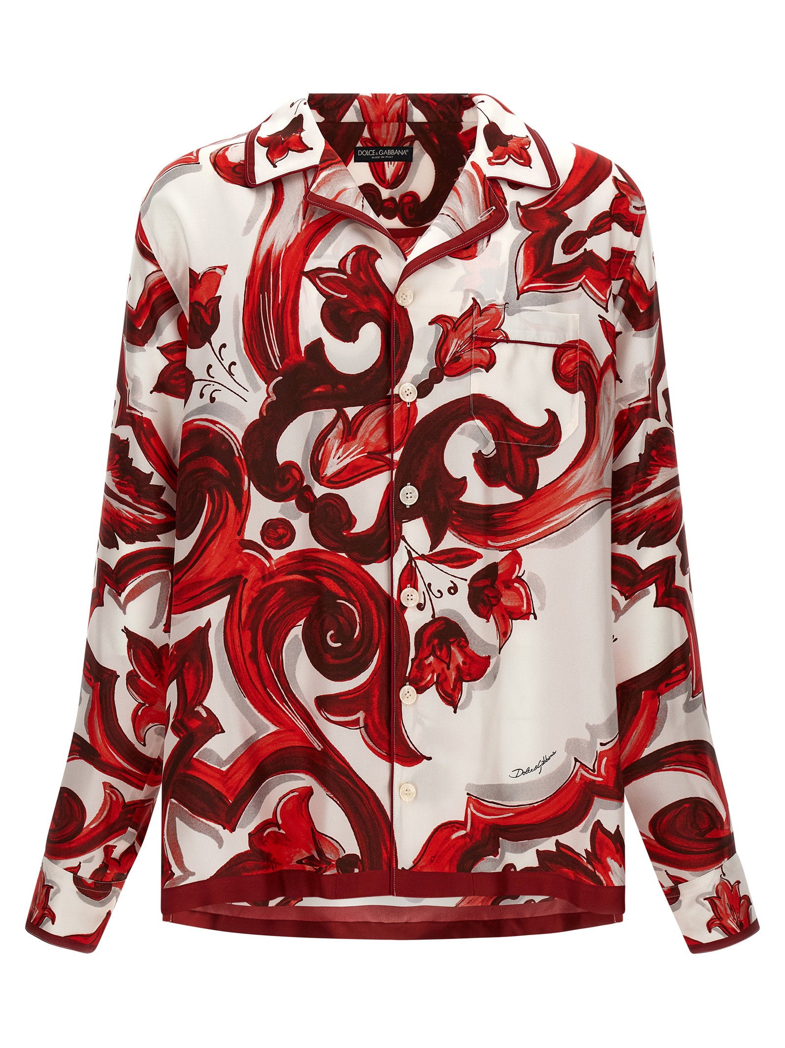 Dolce & Gabbana Vanity Shirt – 100% silk