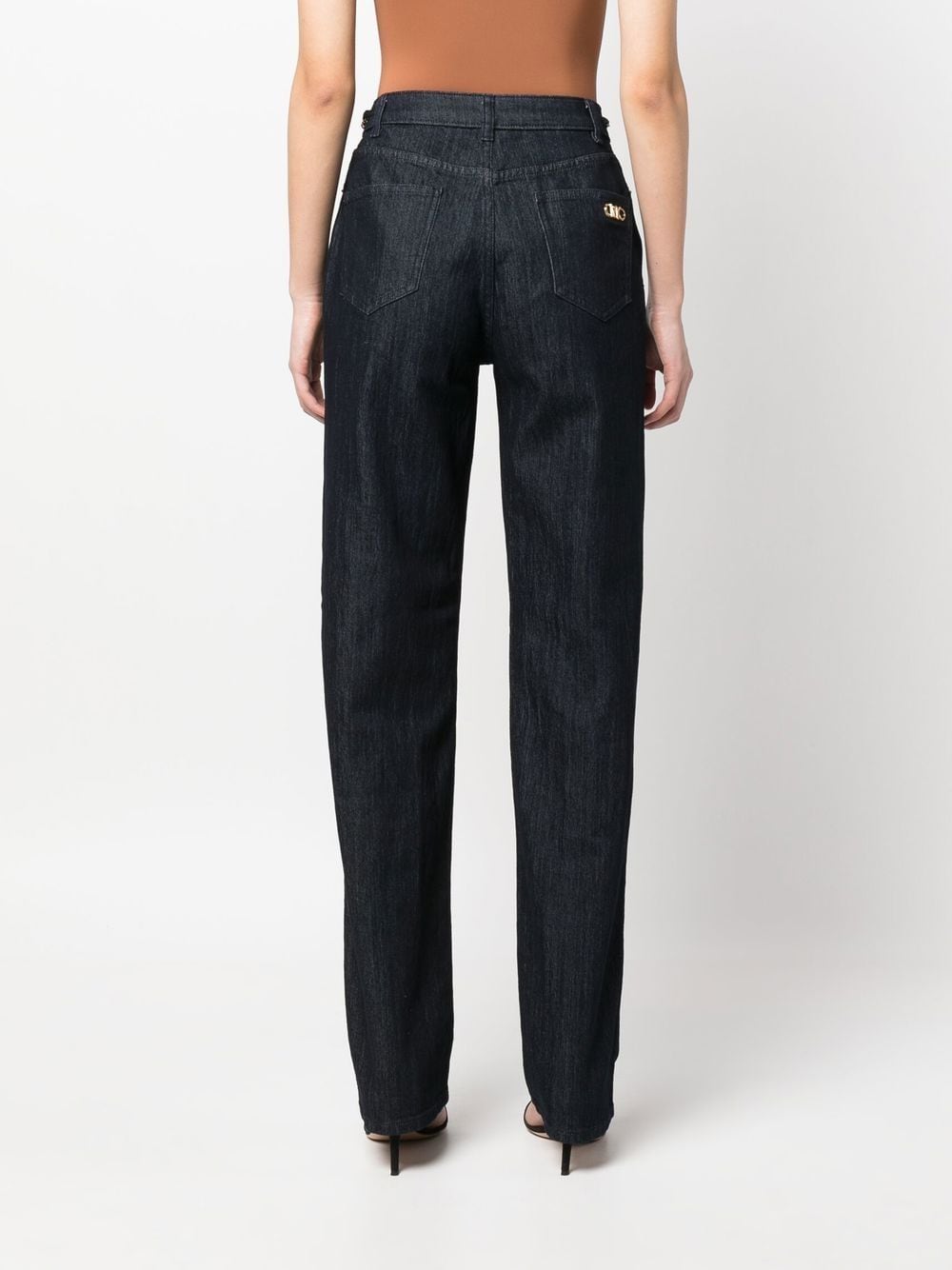 Mmk Cropped denim jeans - view 3