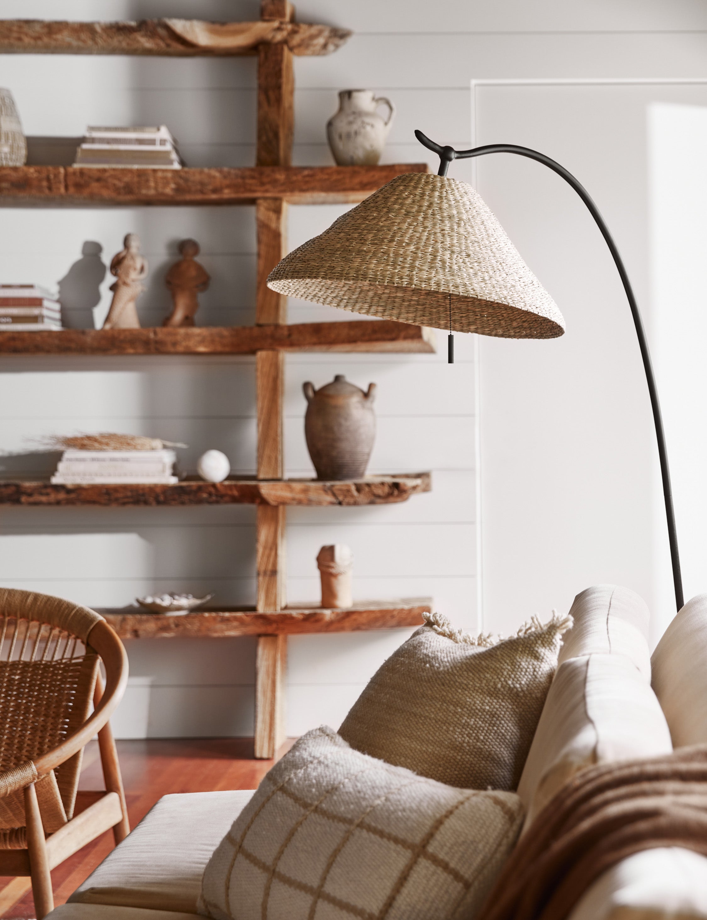 Lulu and Georgia Mansel Floor Lamp – Natural - view 2