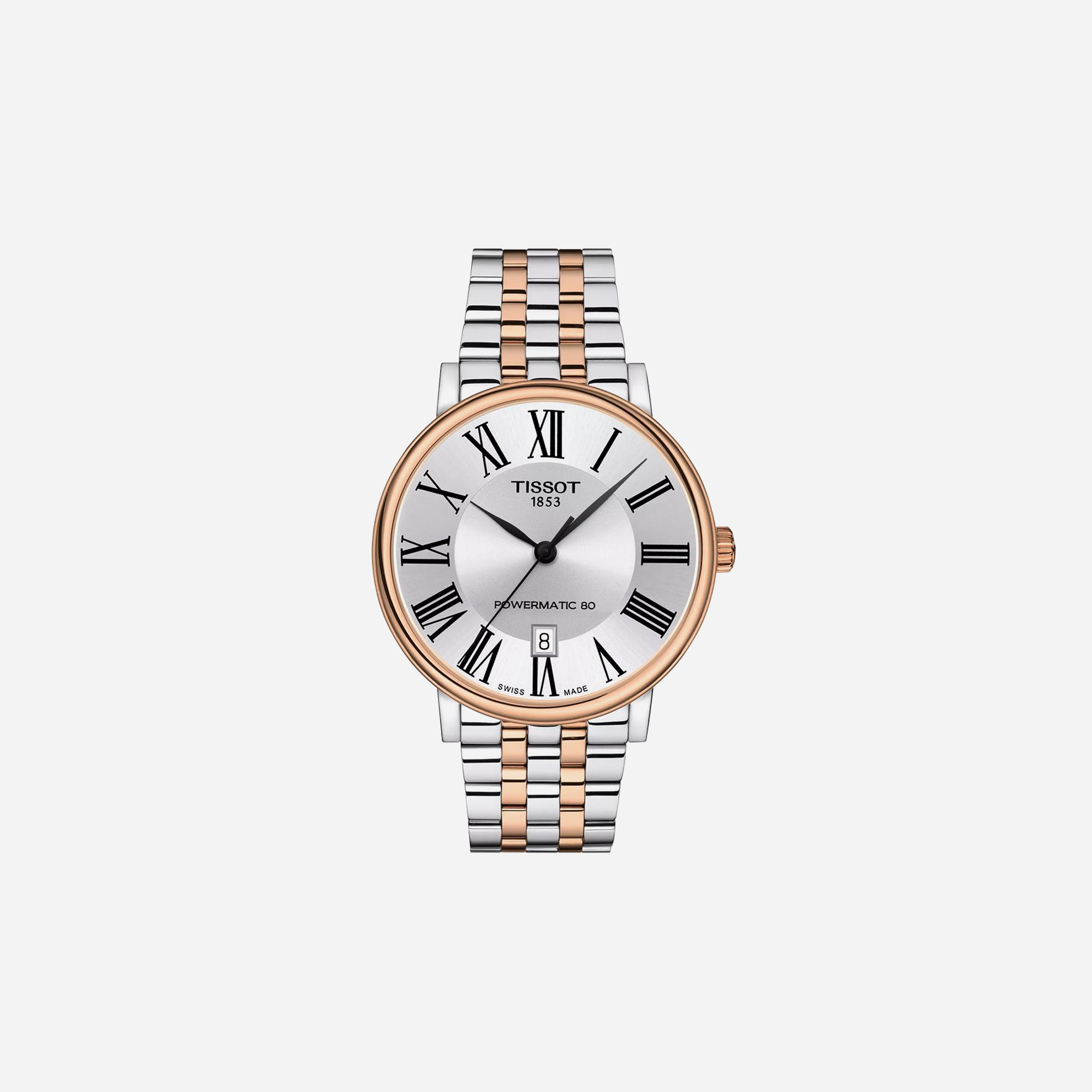Tissot Carson Premium Powermatic 80 Silver Dial 40mm Swiss Automatic