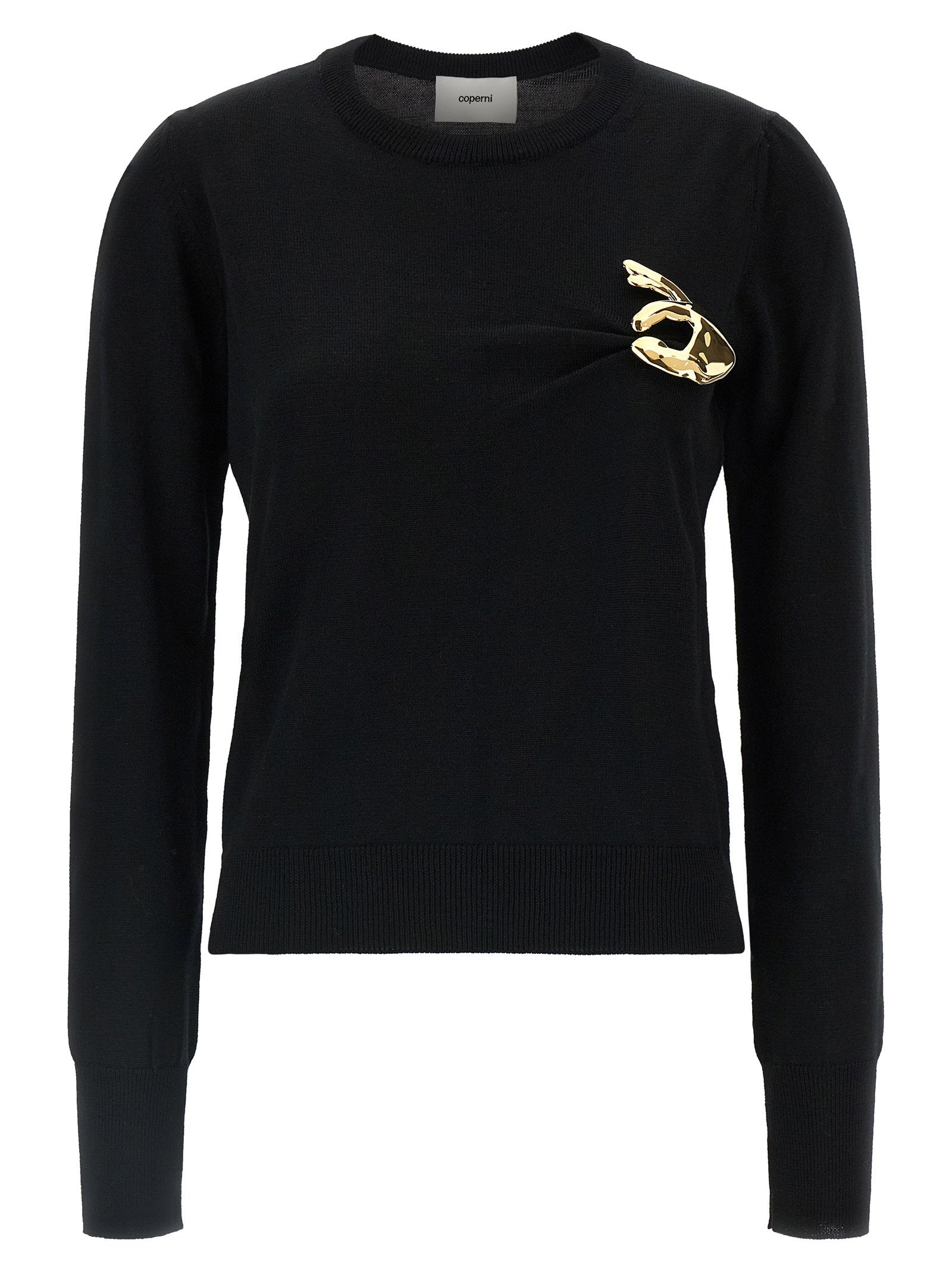 Coperni Emoji Pin Sweater – 100% virgin wool