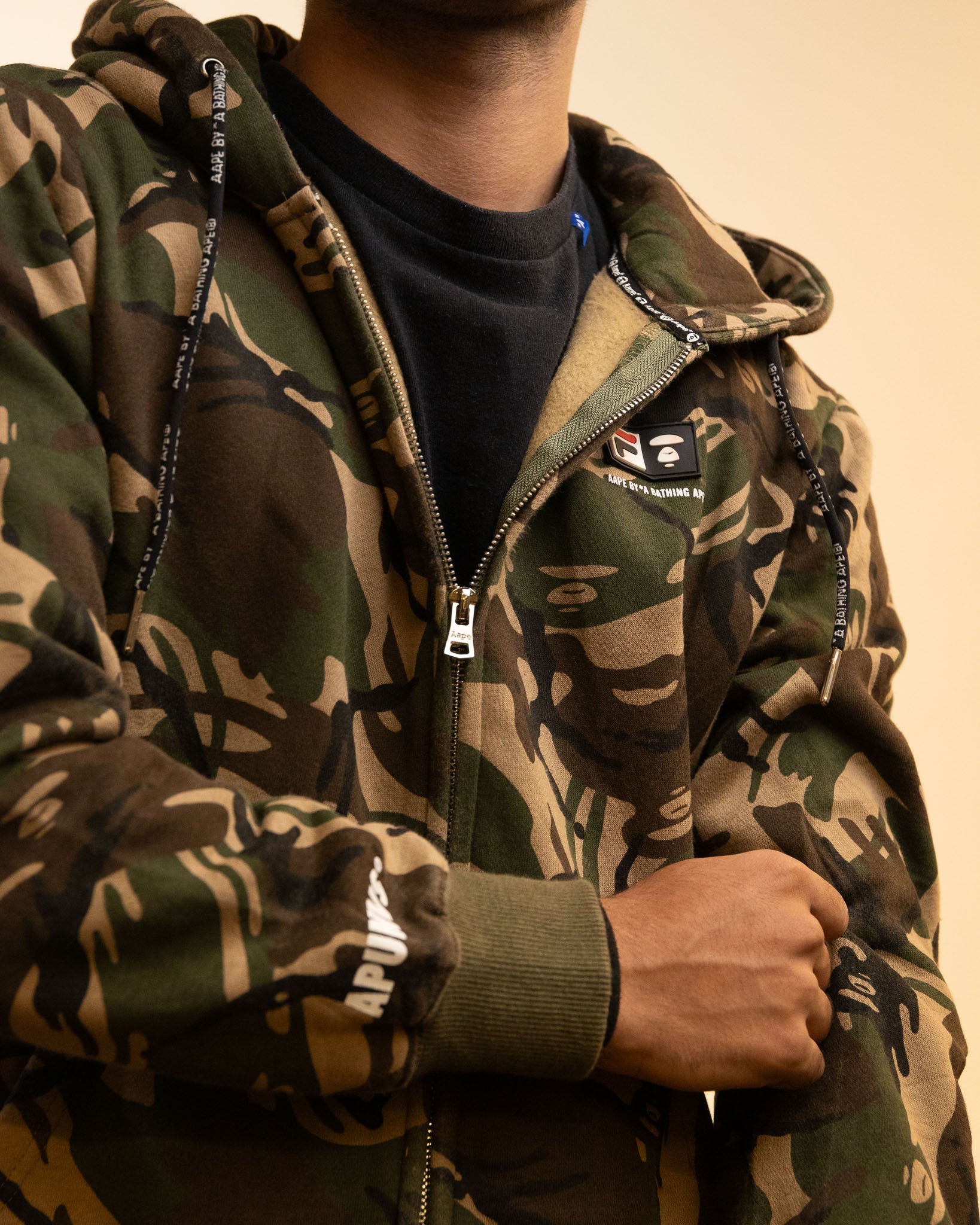 AAPE BY BATHING APE Aape By A Bathing Ape x Fila Spring Summer 2018 Hoodie - view 2
