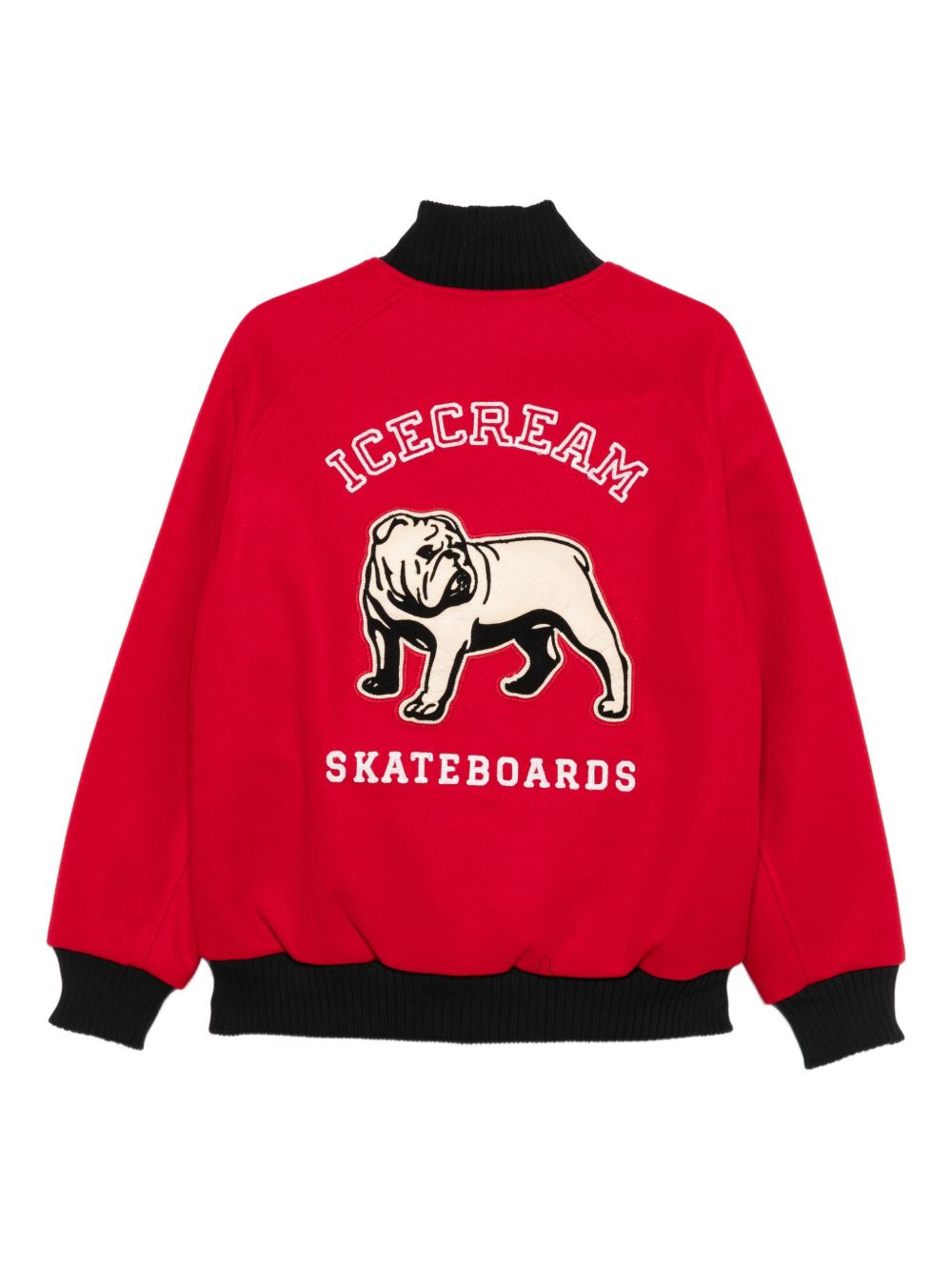 Icecream Embroidered bomber jacket – Outer: Polyester 100% - view 2
