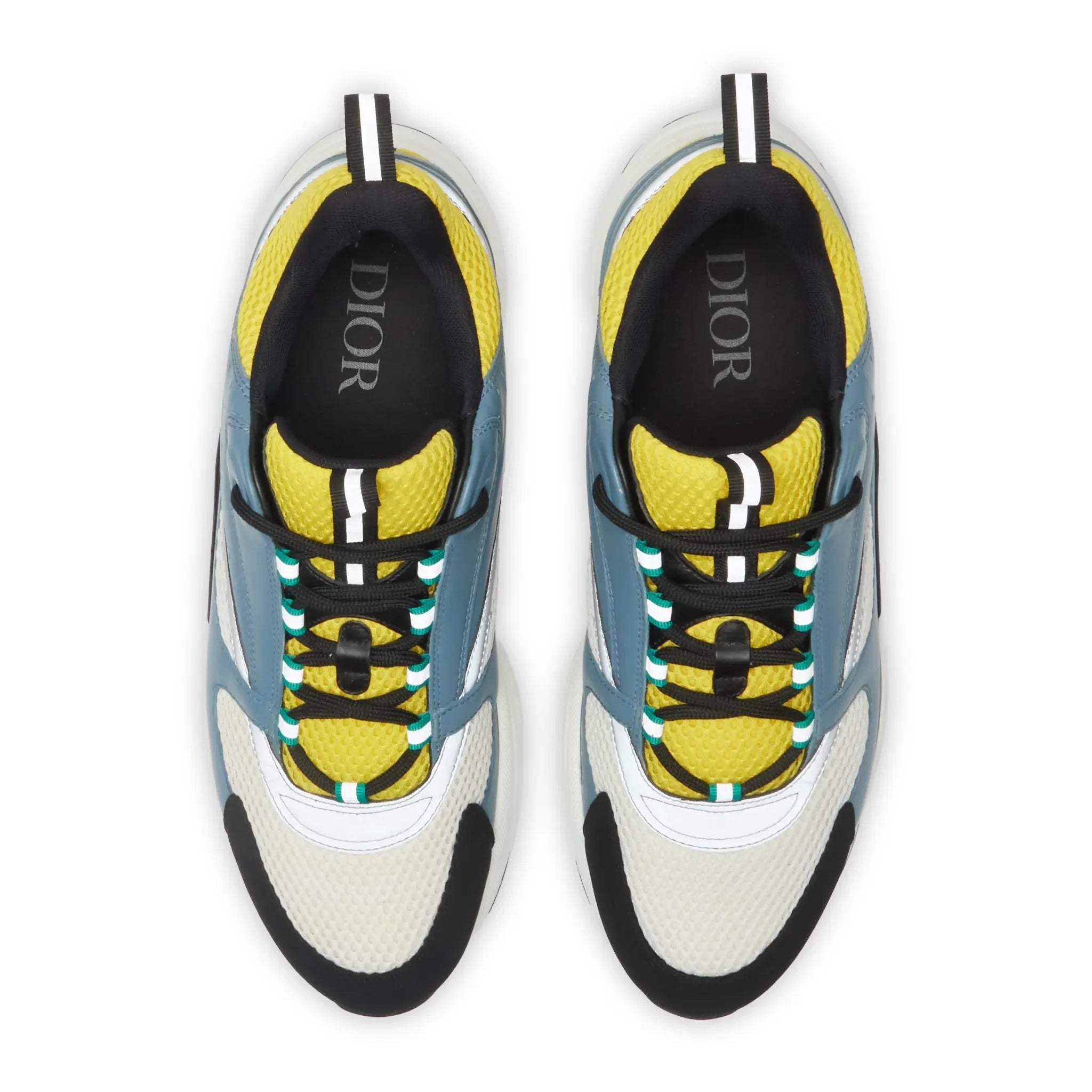 Preloved - Dior B22 Blue Yellow Trainer - view 3