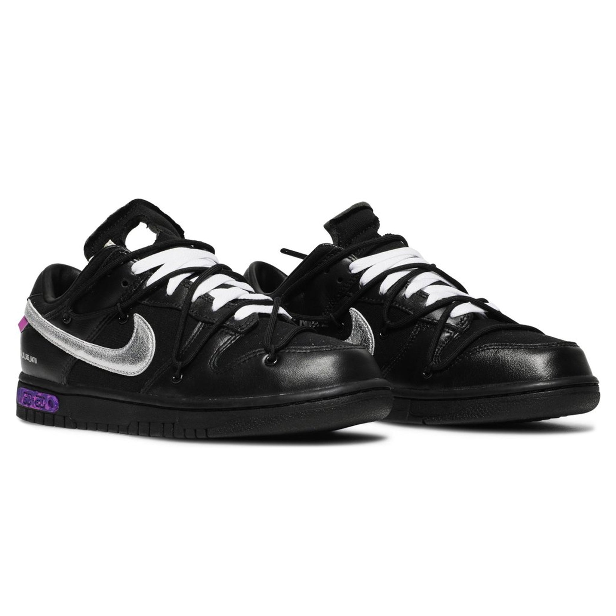 Nike x Off White Dunk Low Lot 50 – Black - view 2