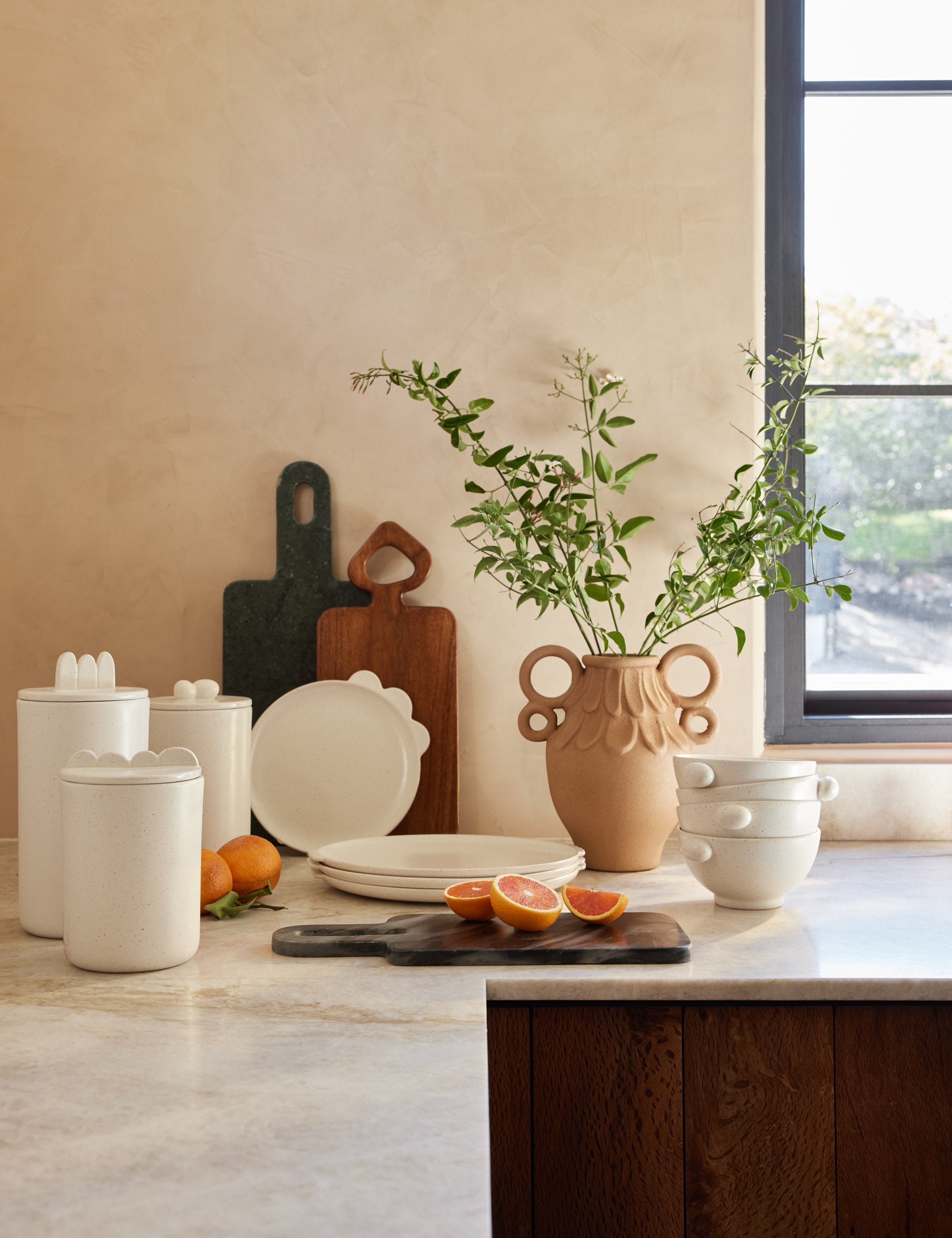Lulu and Georgia Shapeshifter Ceramic Canister (Set of 3) by Sarah Sherman Samuel - view 2