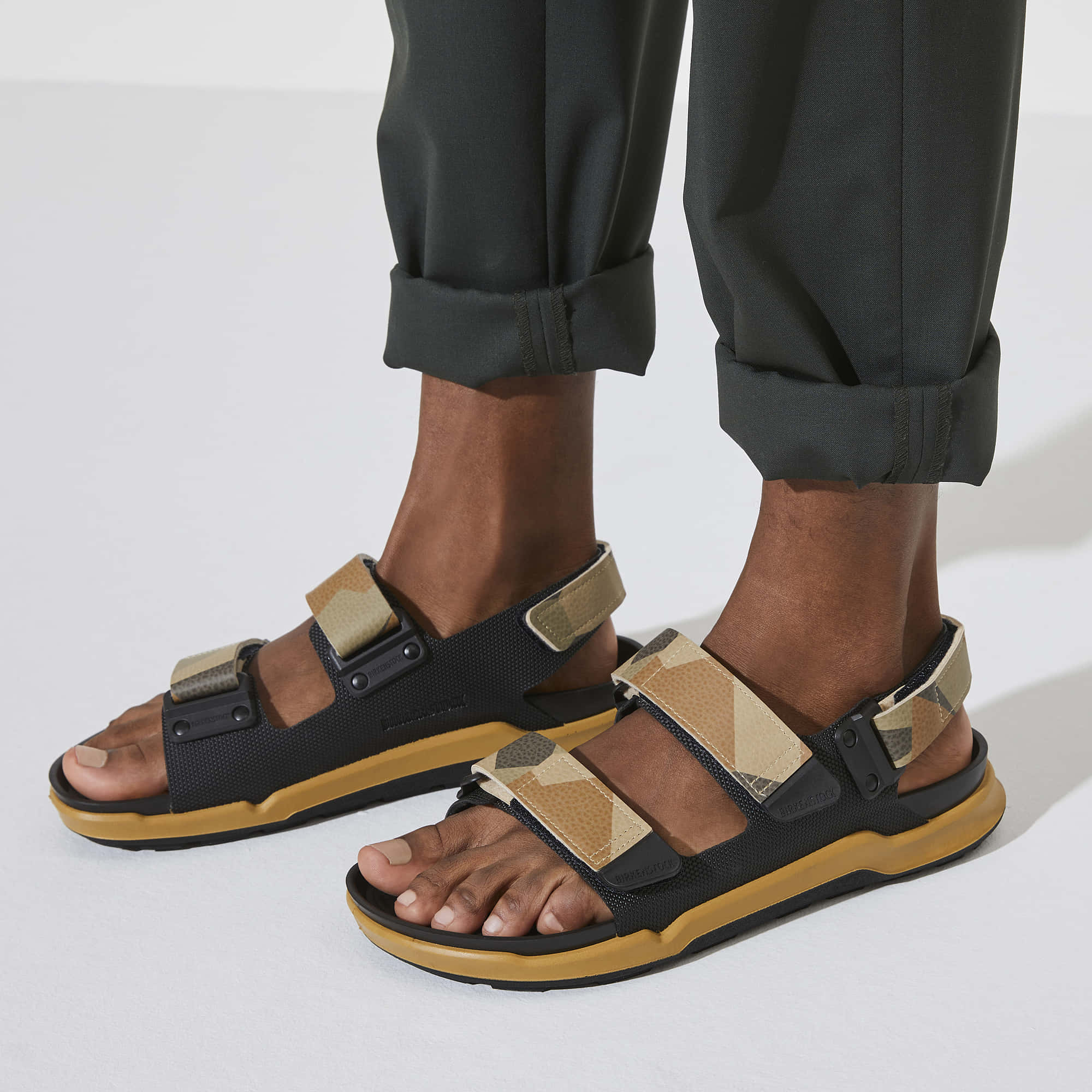 Birkenstock Tatacoa Birko-Flor – Men's, Beige Beige/Futura Geometric Camo Core - view 7