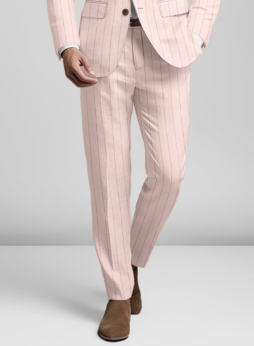 StudioSuits Italian Linen Cemto Pants - view 2