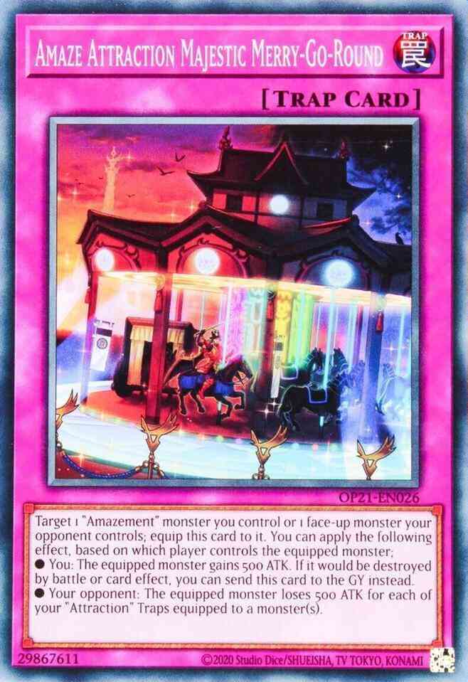 Yu-Gi-Oh! Amaze Attraction Majestic Merry-Go-Round - OP21-EN026 - Common - Unlimited
