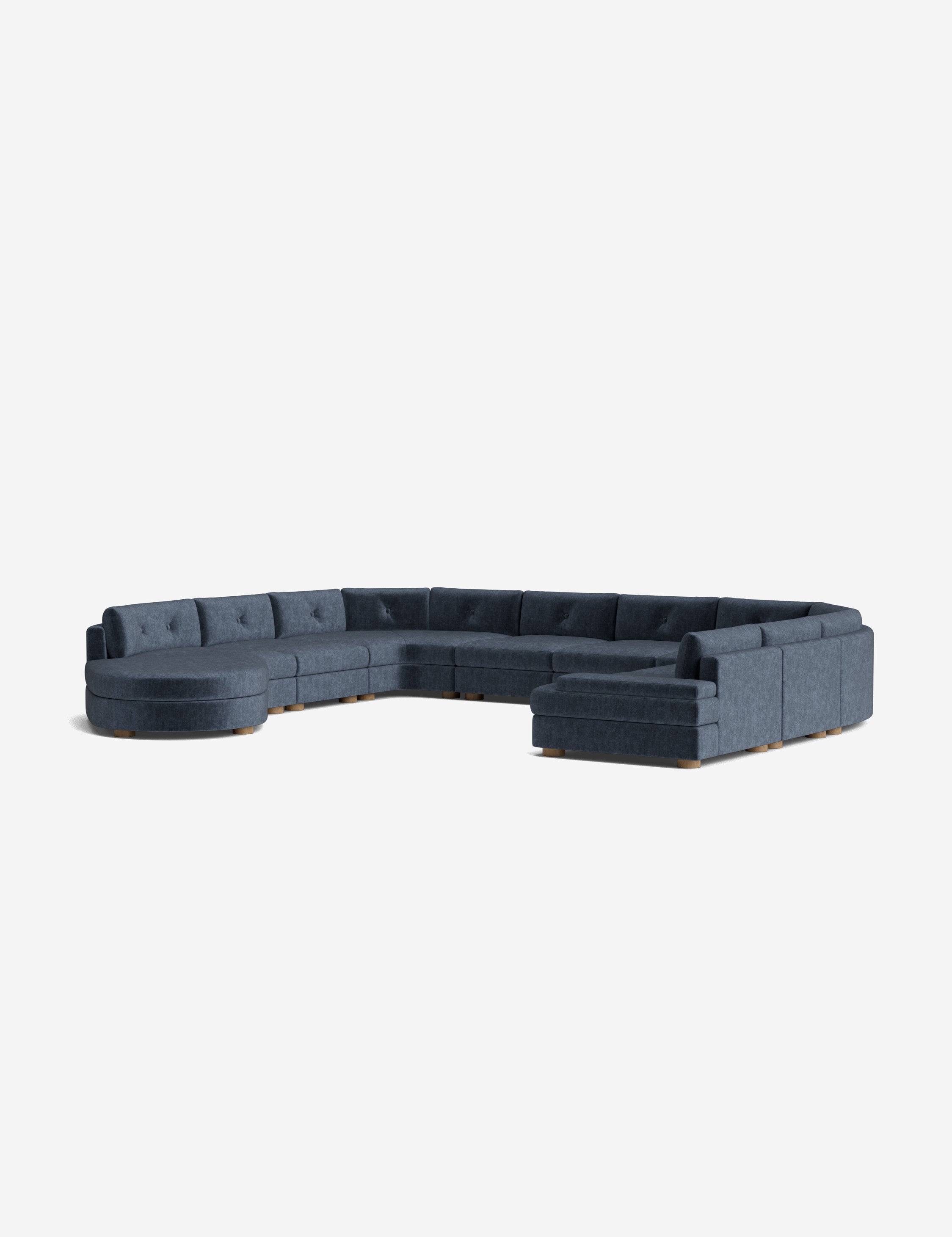 Lulu and Georgia Hill Modular U-Shaped Sectional Sofa - view 34