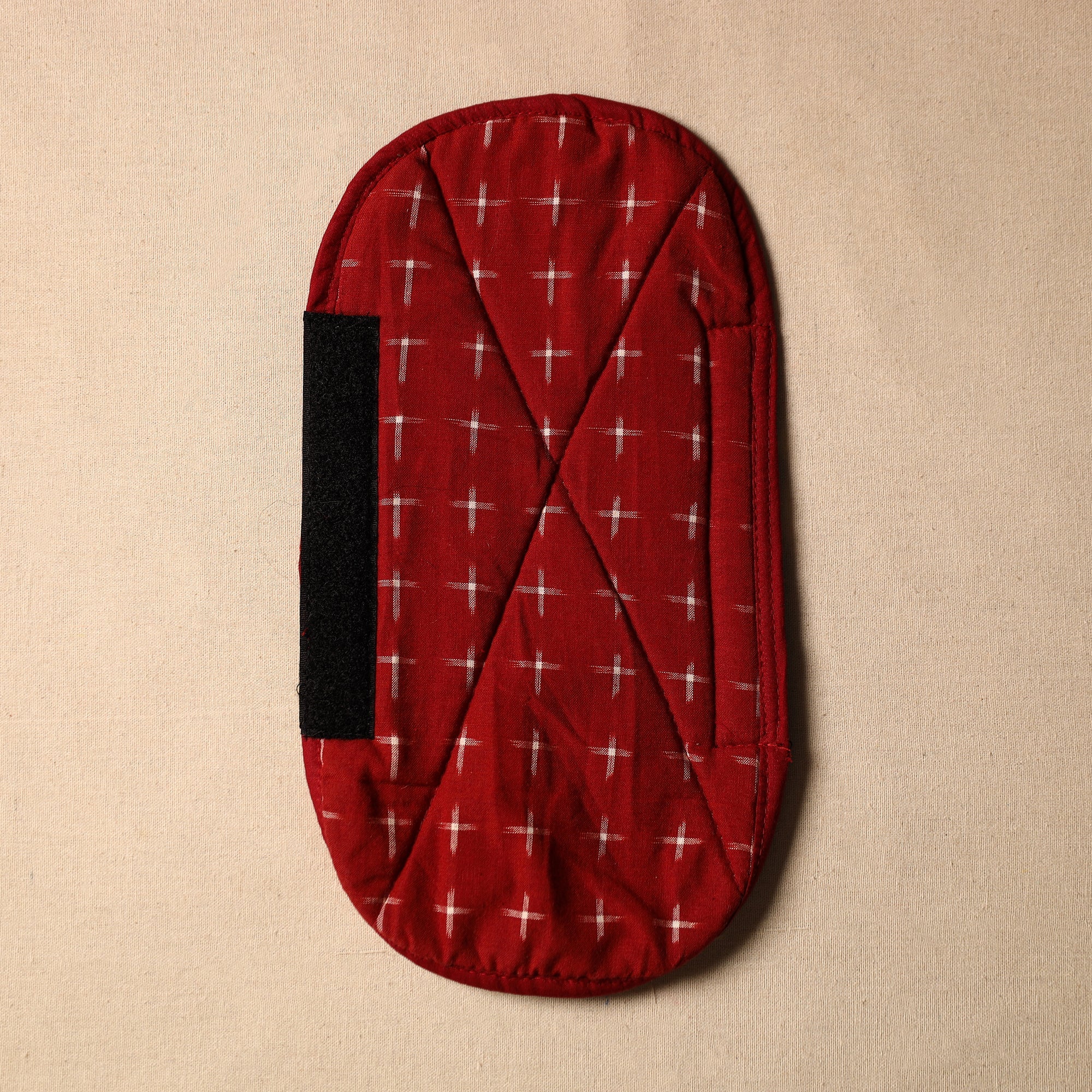 JALPARI Beige - Handmade Cotton Fridge Handle Cover 08 - view 2