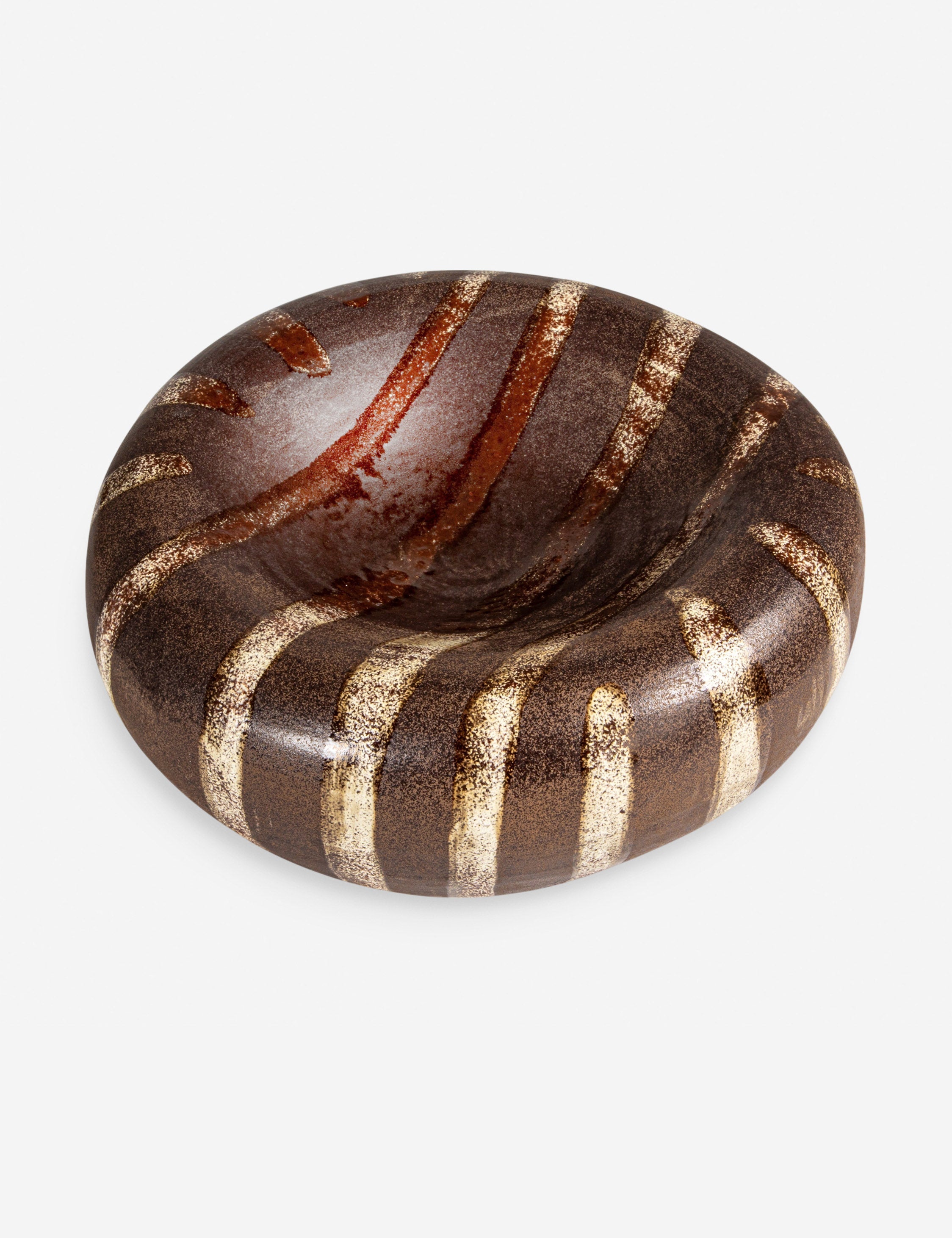 Lulu and Georgia Kelton Bowl – Brown + Cream