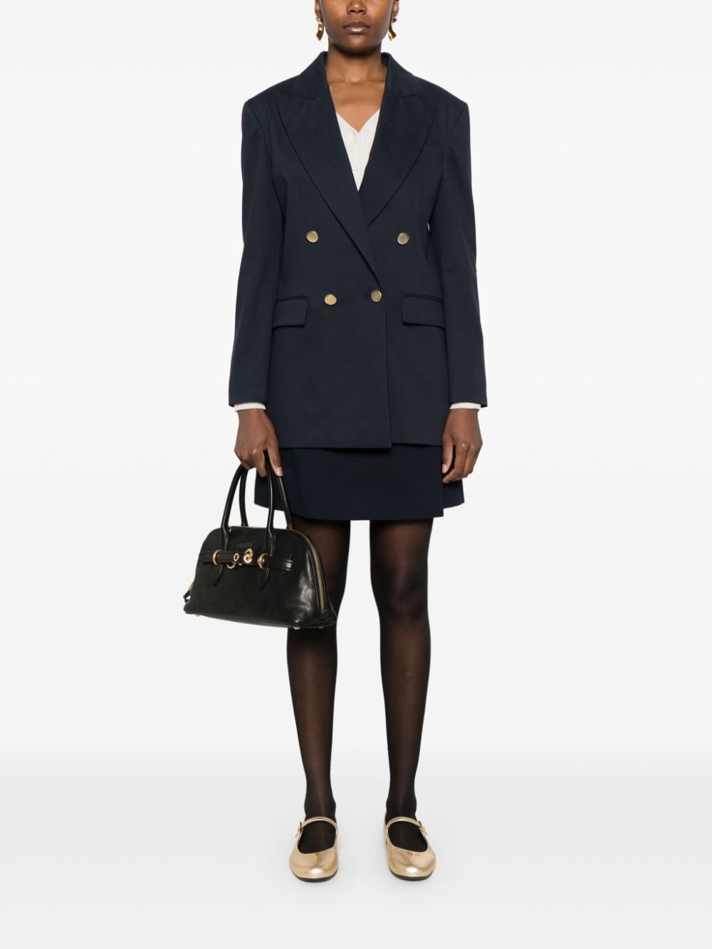 P.A.R.O.S.H. Crew cotton blend blazer jacket - view 2