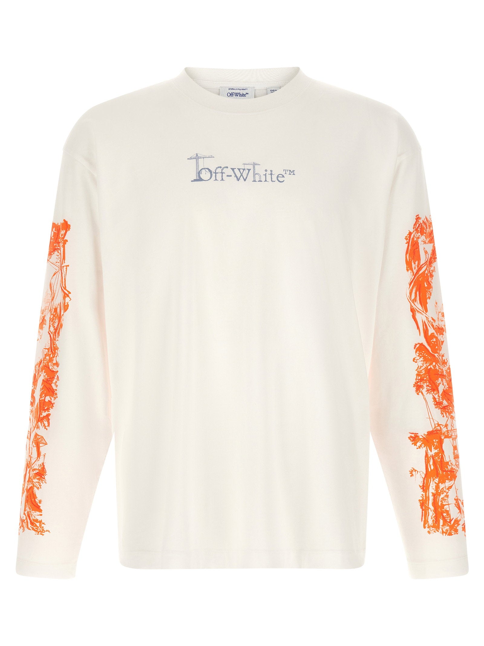 Off White City Nature Skate T-shirt – 100% cotton