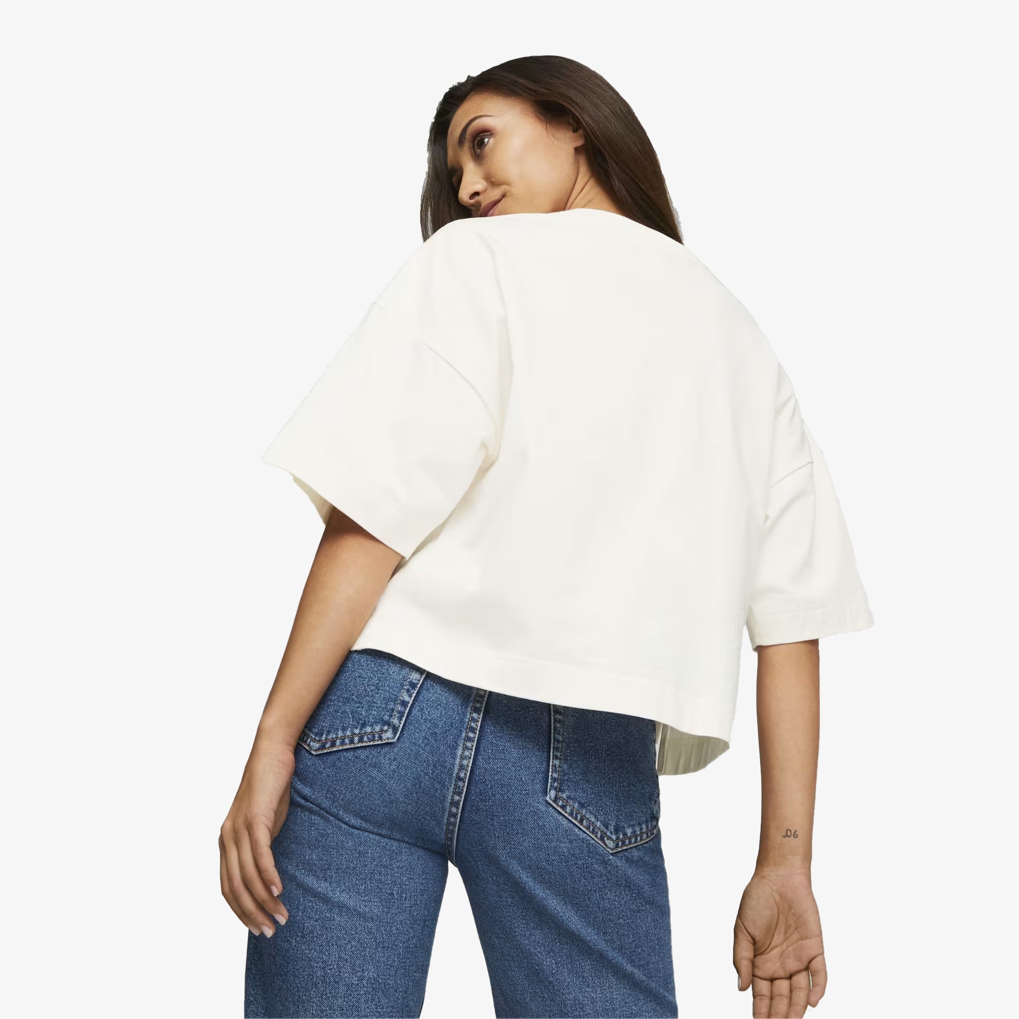 Puma | SWAROVSKI CRYSTALS TEE { WHITE - view 3