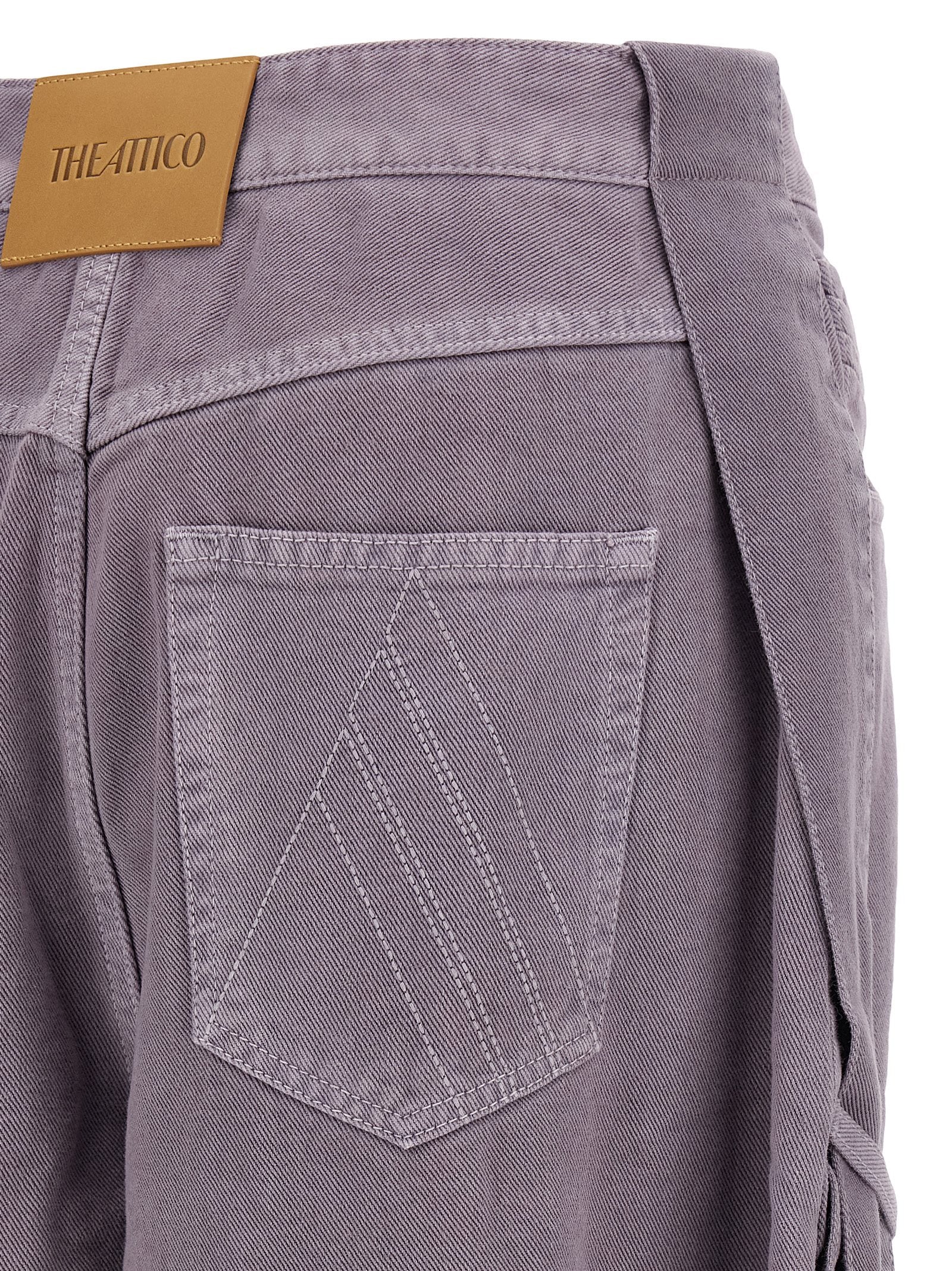 The Attico Garment-dyed Jeans – 100% cotton - view 4