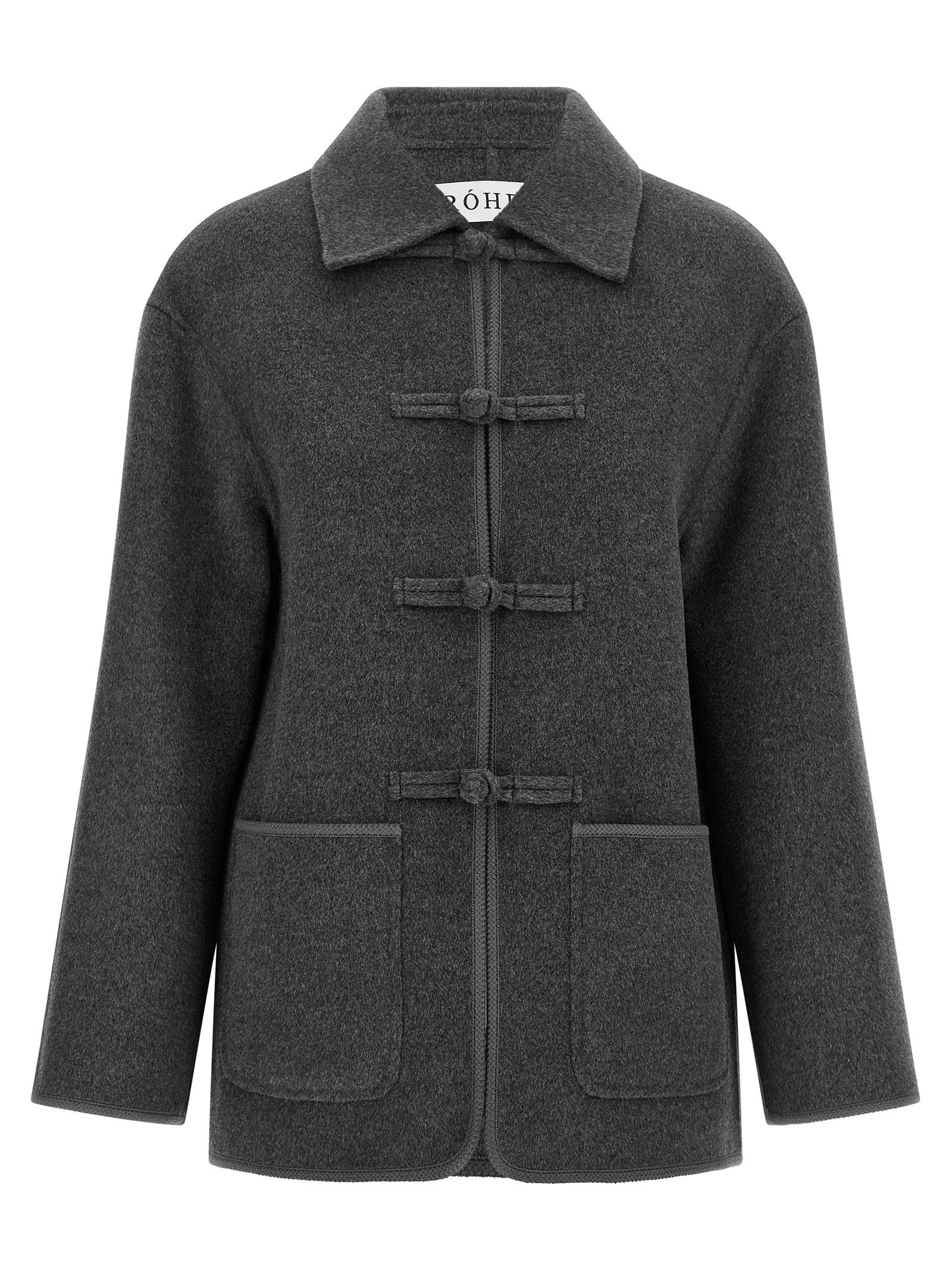 Rohe Pankou Closure Coat – 95% wool 5% cashmere